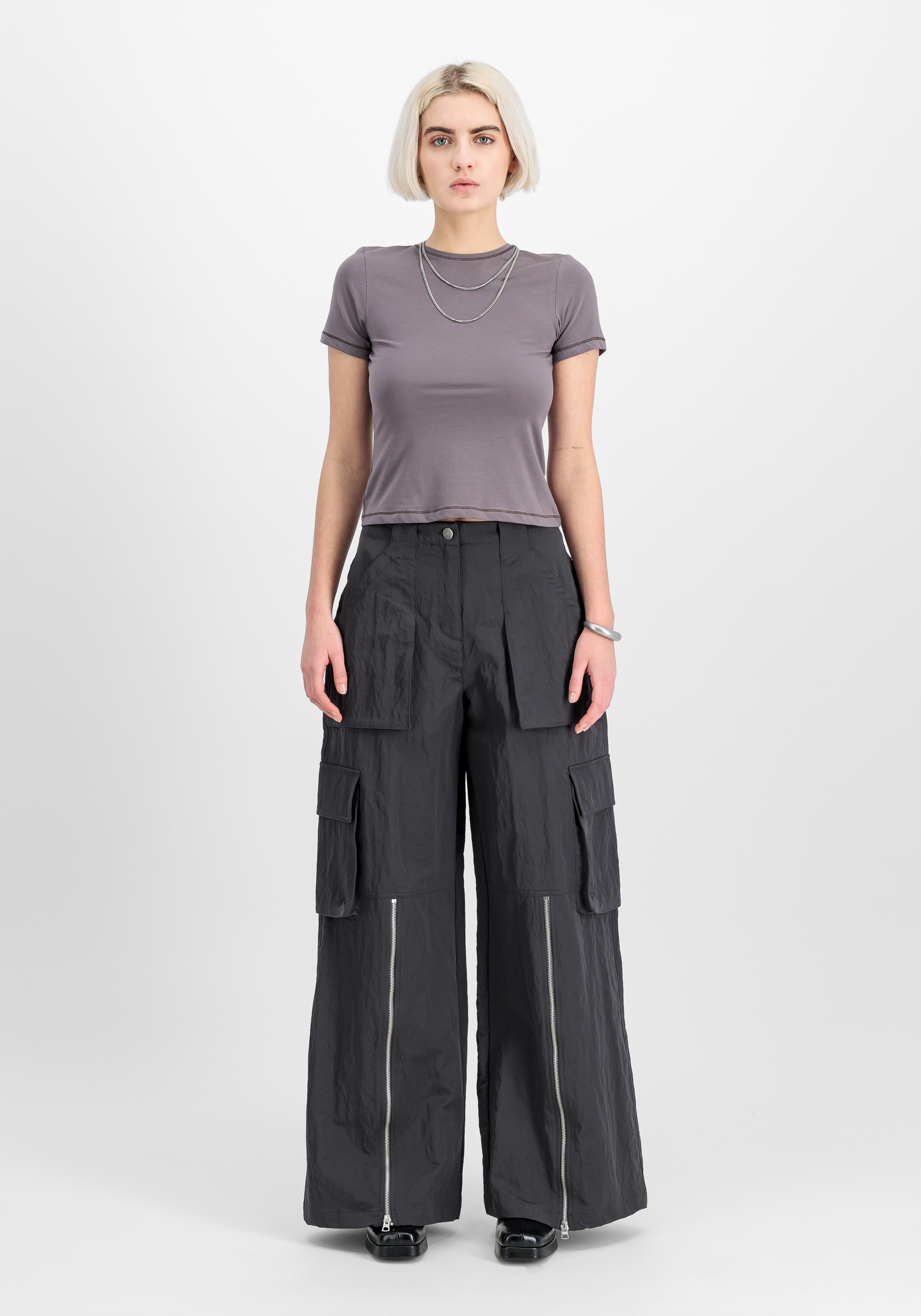 Alpha Industries Cargohose »Alpha Industries Women - Pants Zipped Leg Cargo Pants W«