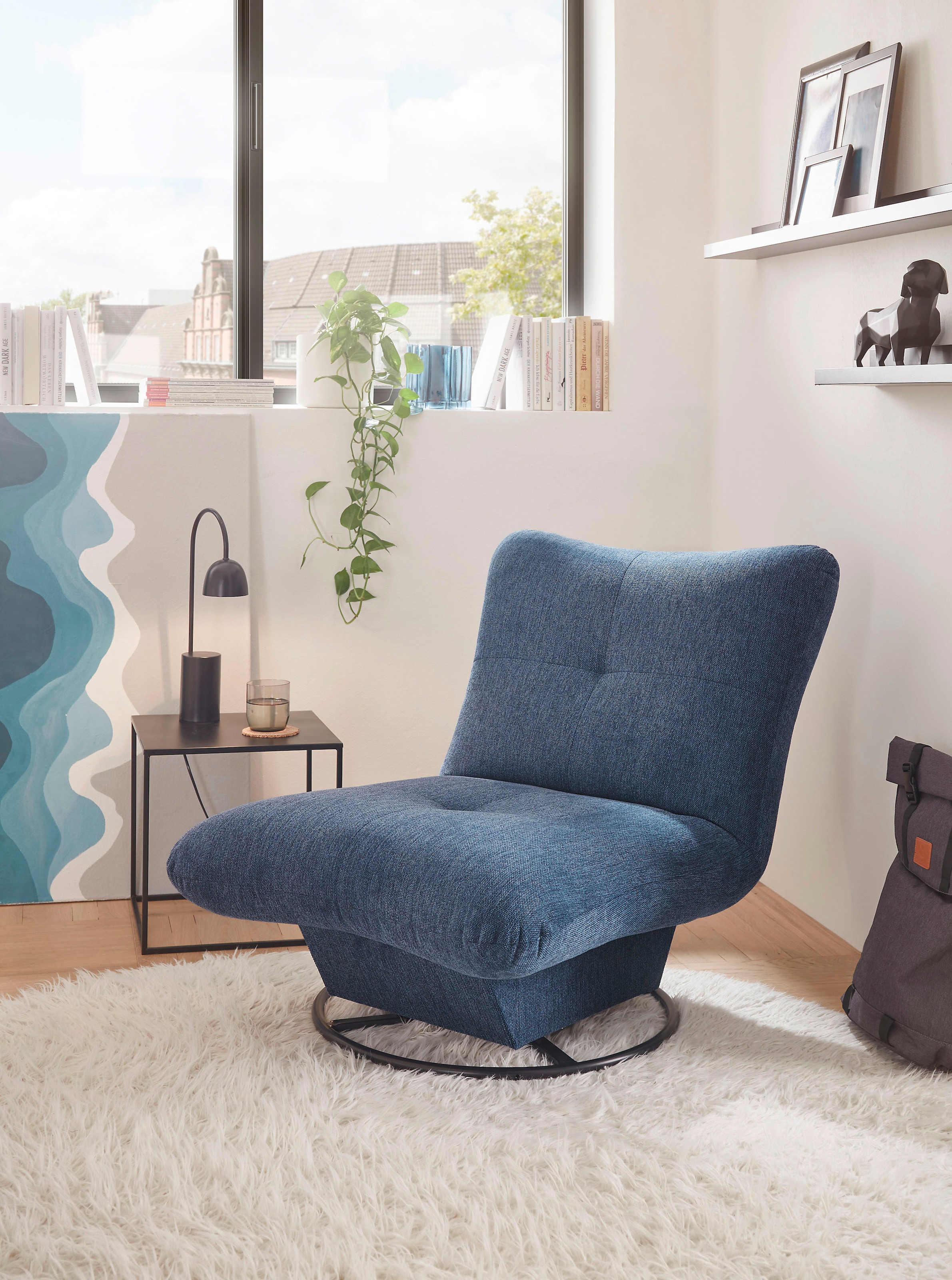 ED EXCITING DESIGN Drehsessel »Maranello«, frei im Raum stellbar, drehbar günstig online kaufen