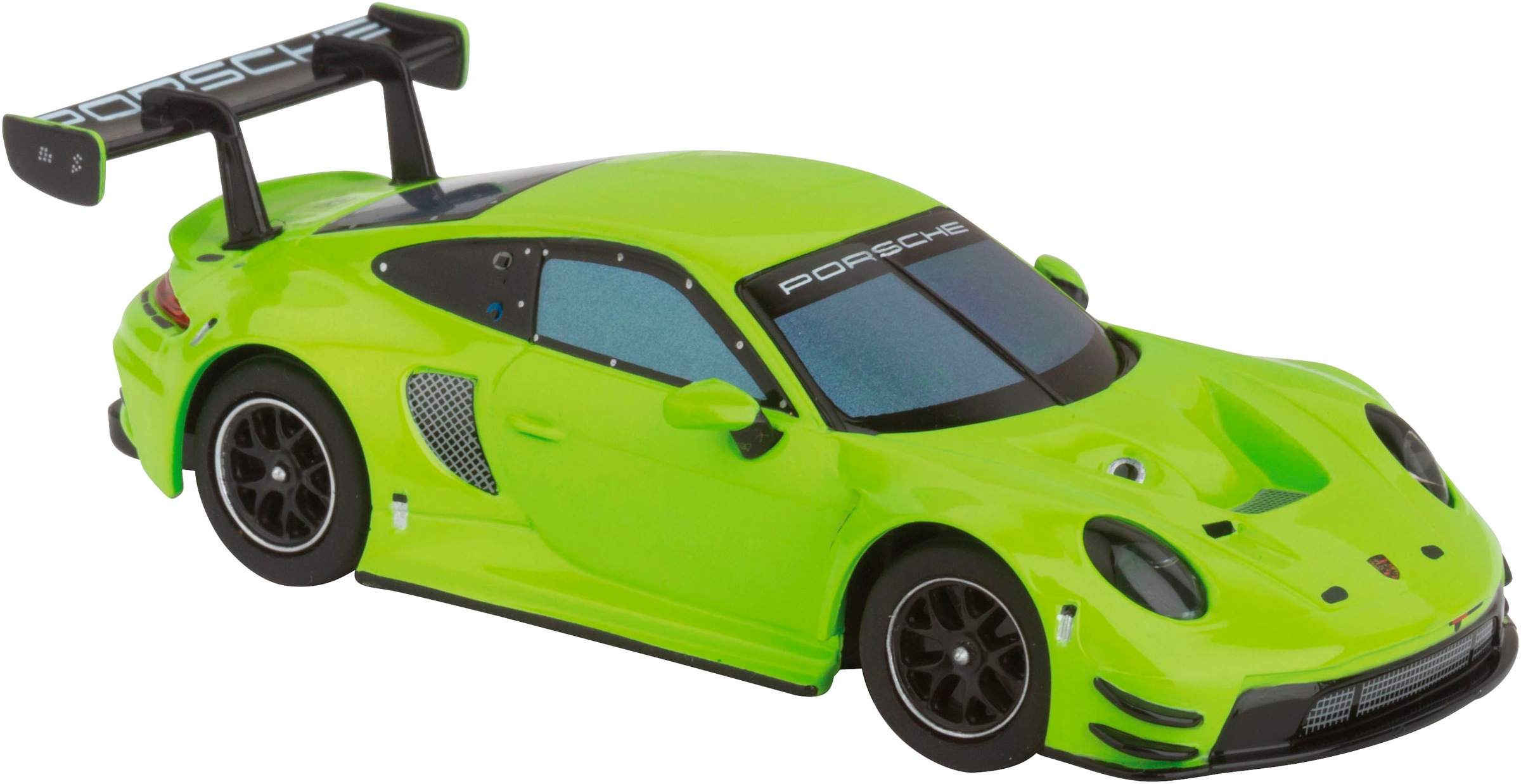 Carrera® Rennbahn-Auto »Carrera Hybrid, Porsche 911 GT3 R, Acid Green«