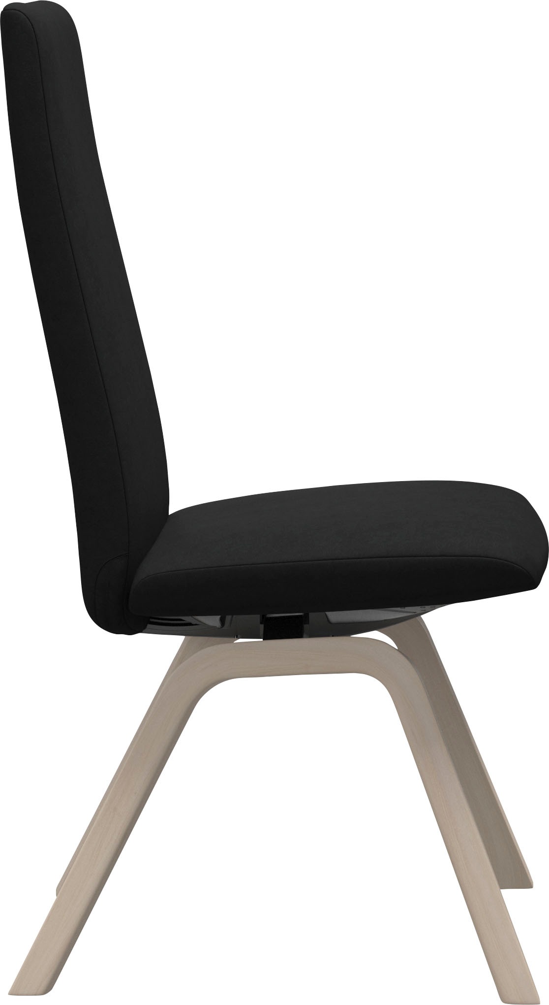 Stressless® Polsterstuhl »Laurel«, Microfaser DINAMICA, High Back, Größe M, mit schräggestellten Beinen in Eiche gekalkt