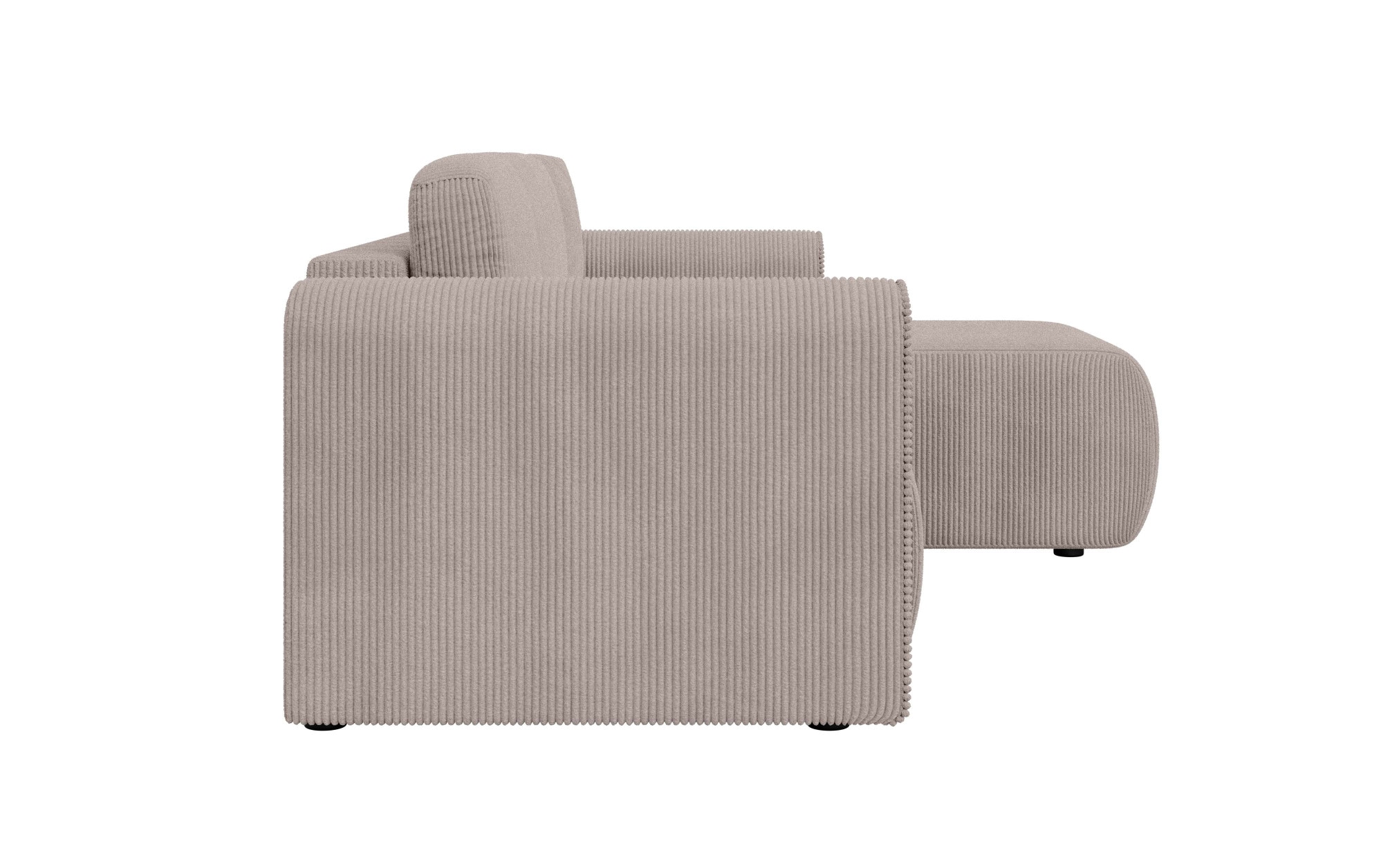 INOSIGN Ecksofa »Zacharia wahlweise Schlafsofa mit Bettkasten, B/T/H 250/166/86 cm«, L-Form mit Wellenunterfederung, Recamiere beidseitig montierbar