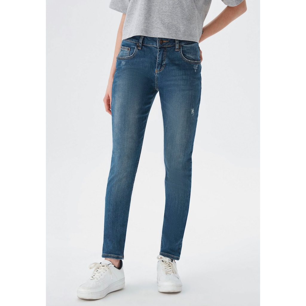 LTB Boyfriend-Jeans »MIKA C«, mit gerade zulaufendem Beinverlauf, hoher Leibhöhe und Taschen