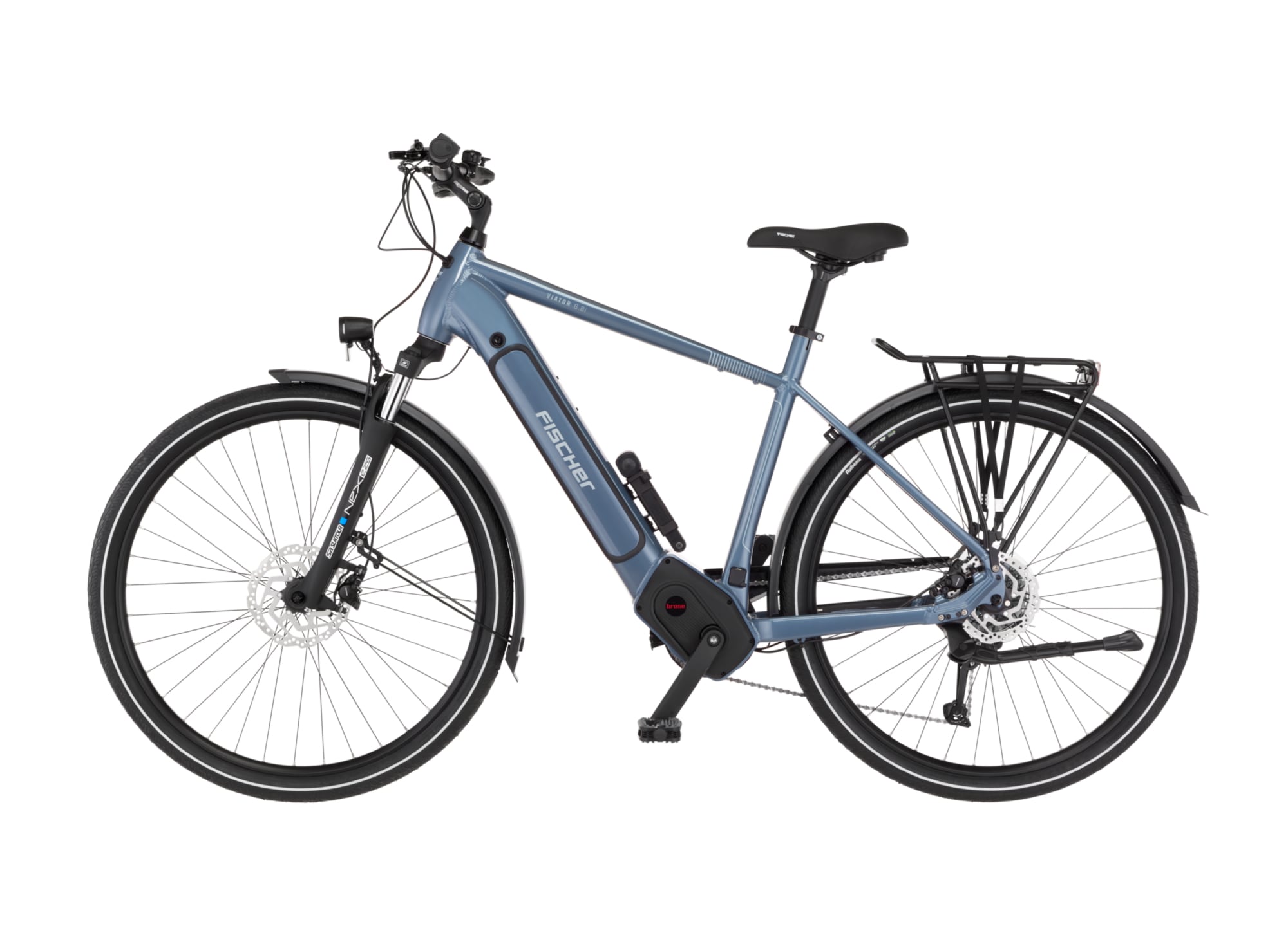 FISCHER Fahrrad »VIATOR 6.8I 711 55 ULTIMATE« 9 Gang Shimano Cues RD-U3020 Schaltwerk Mittelmotor