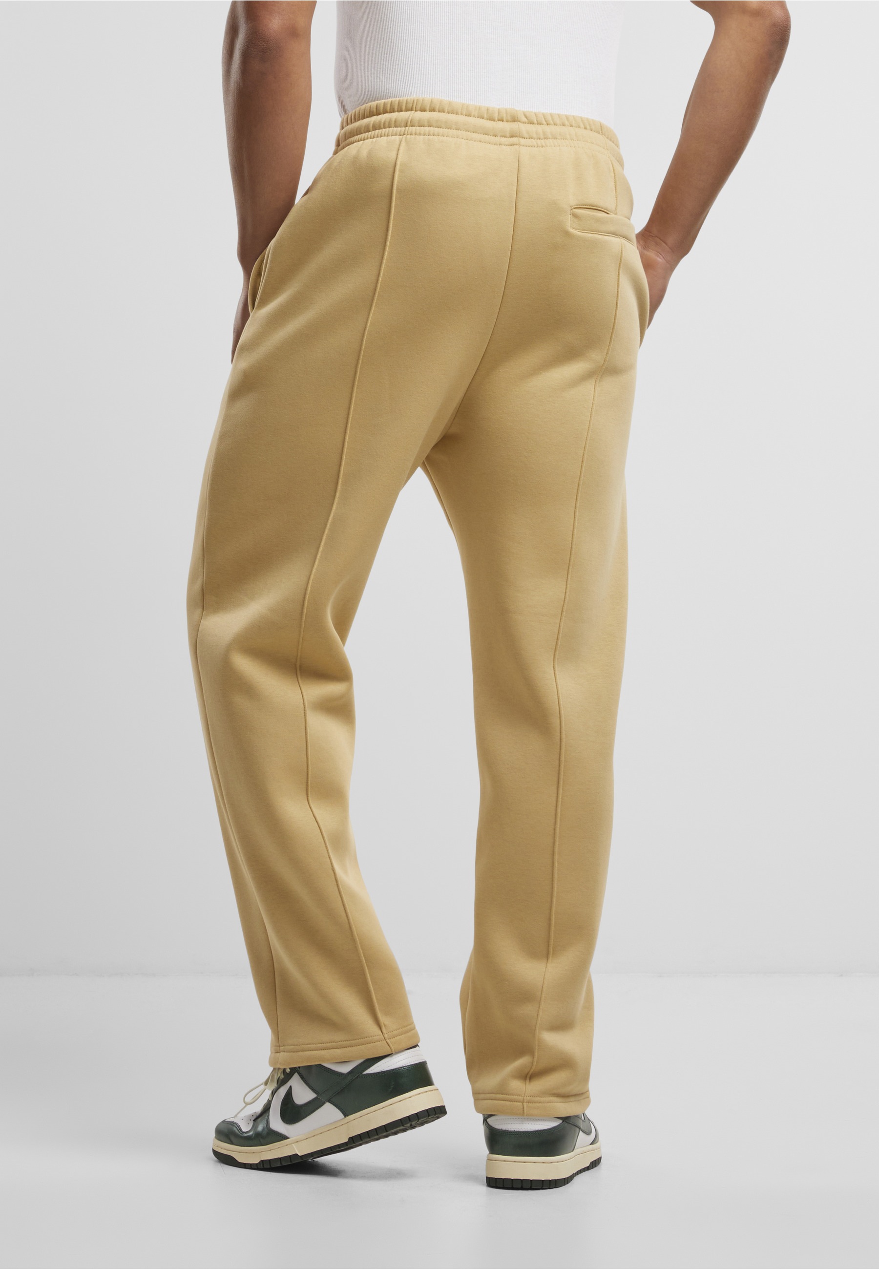 URBAN CLASSICS Stoffhose »Urban Classics Fluffy Pintuck Trackpants«