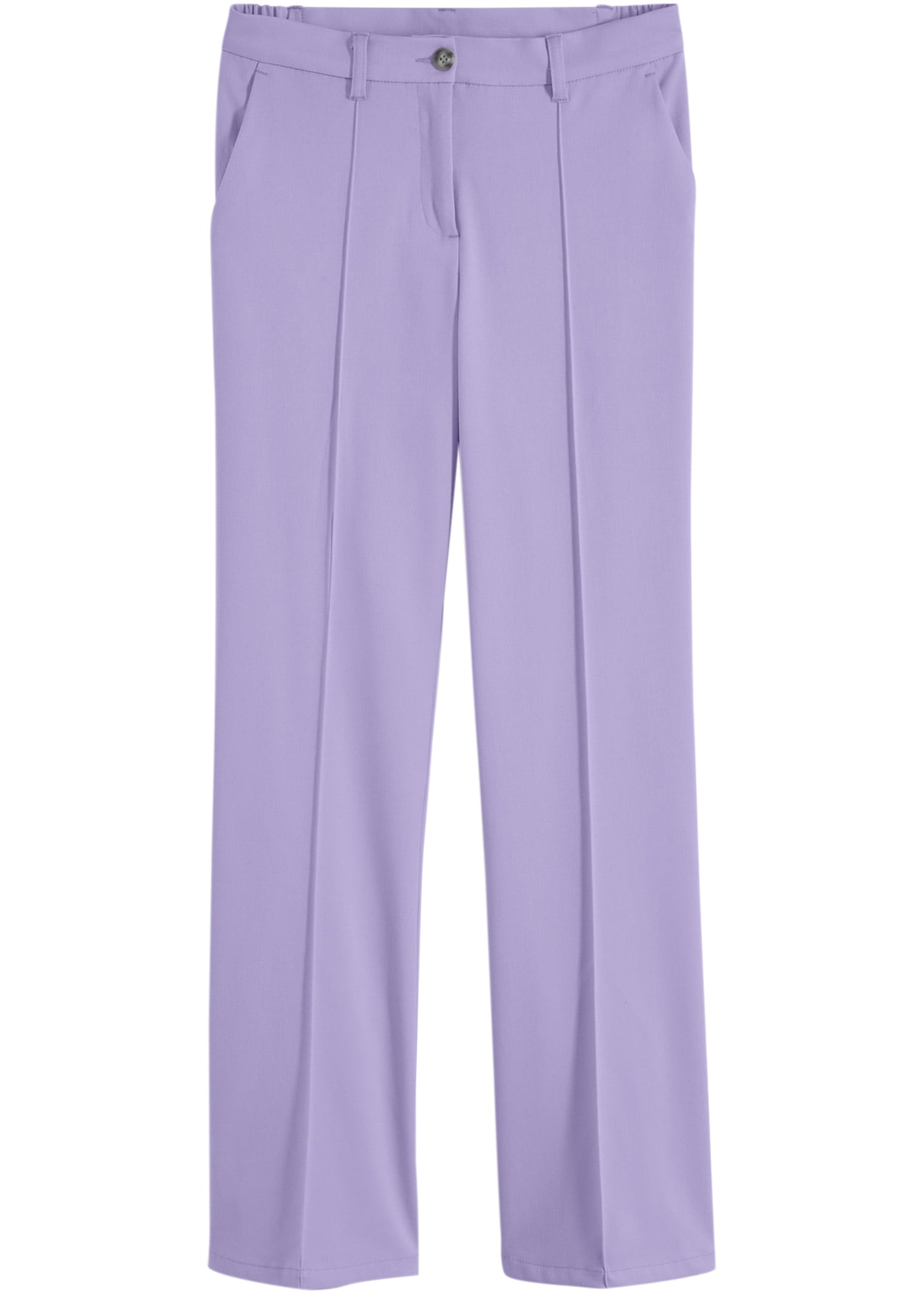 bonprix Anzughose  mit Elasthan-Anteil, Regular Fit, Flared Schnitt, eleganter Stil