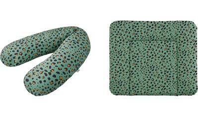 Rotho Babydesign Wickelauflage »Leopard«, (Set, 2 tlg.), breit, inklusive Stillkissen... kaufen