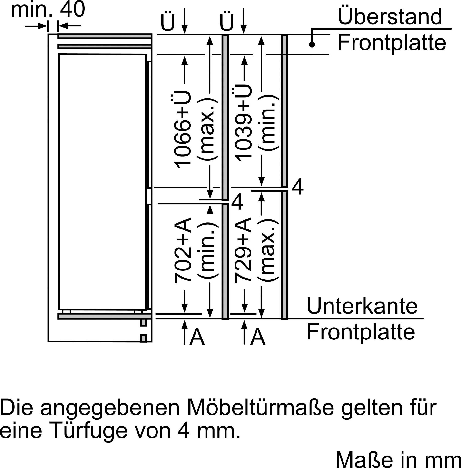 NEFF Einbaukühlgefrierkombination N 30 »KI7861FE0«, No Frost: nie wieder Abtauen