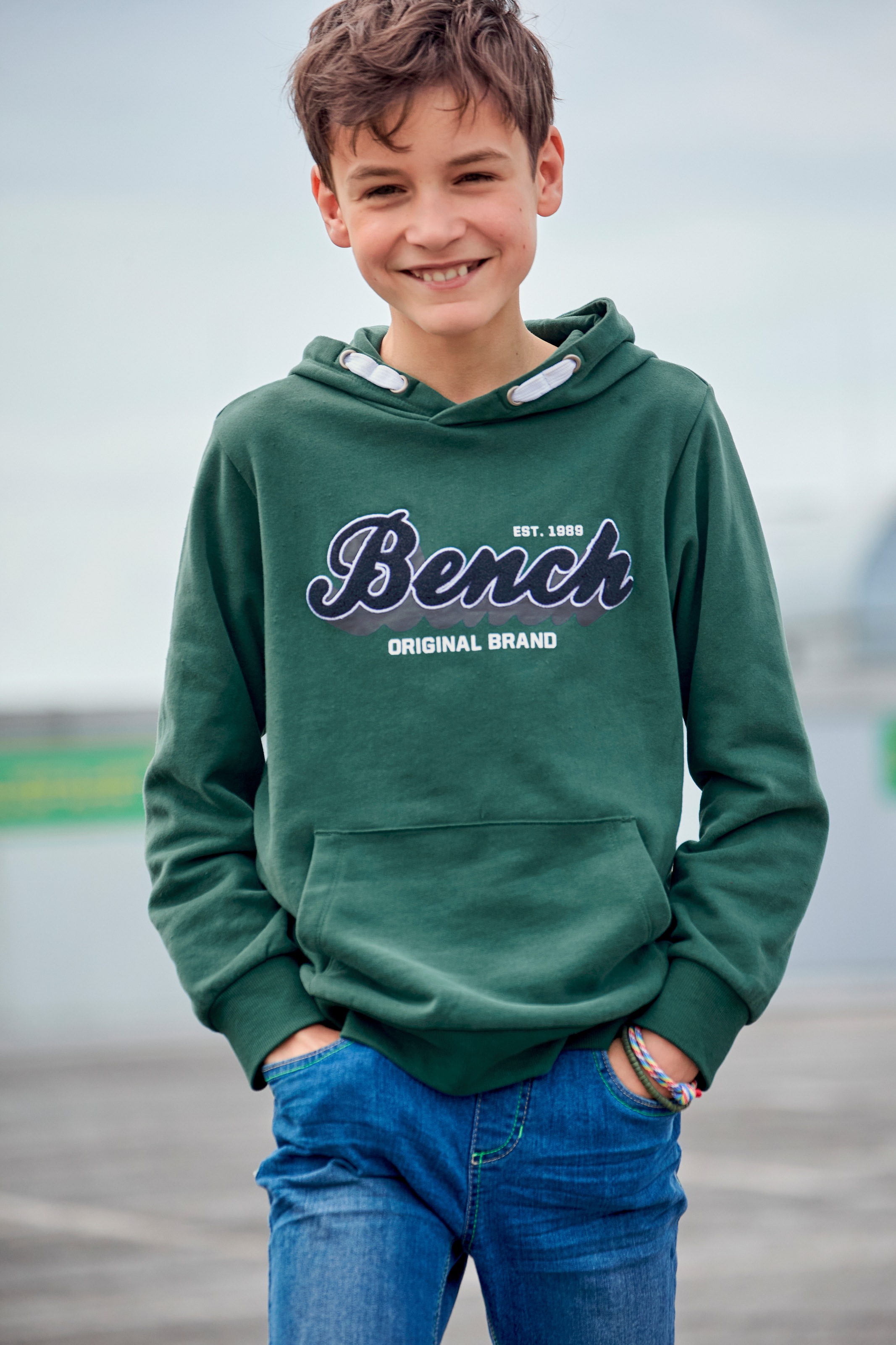 Bench. Applikation Kapuzensweatshirt »FROTTEE«, bestellen Bench. online