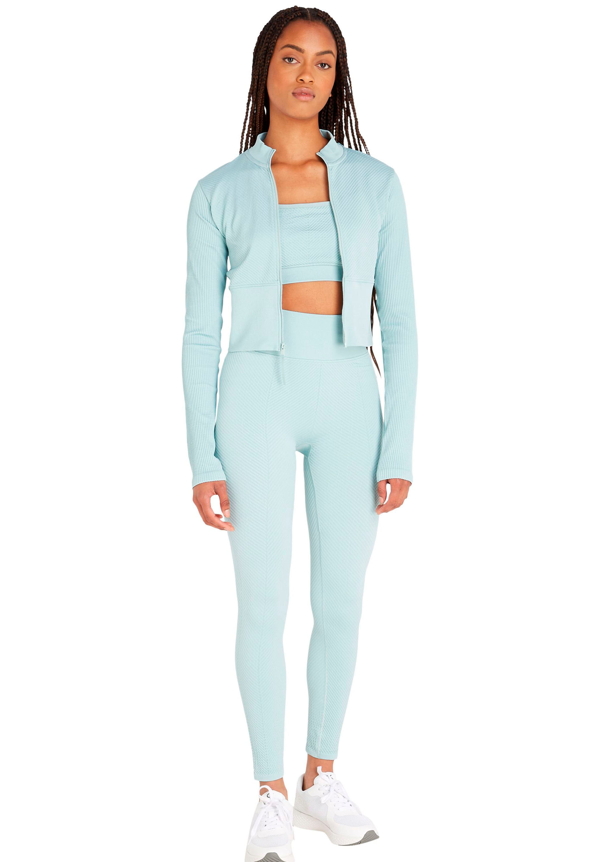 »WO Jacket« bestellen Sport Calvin Klein Full Zip Stehkragenpullover - Seamless