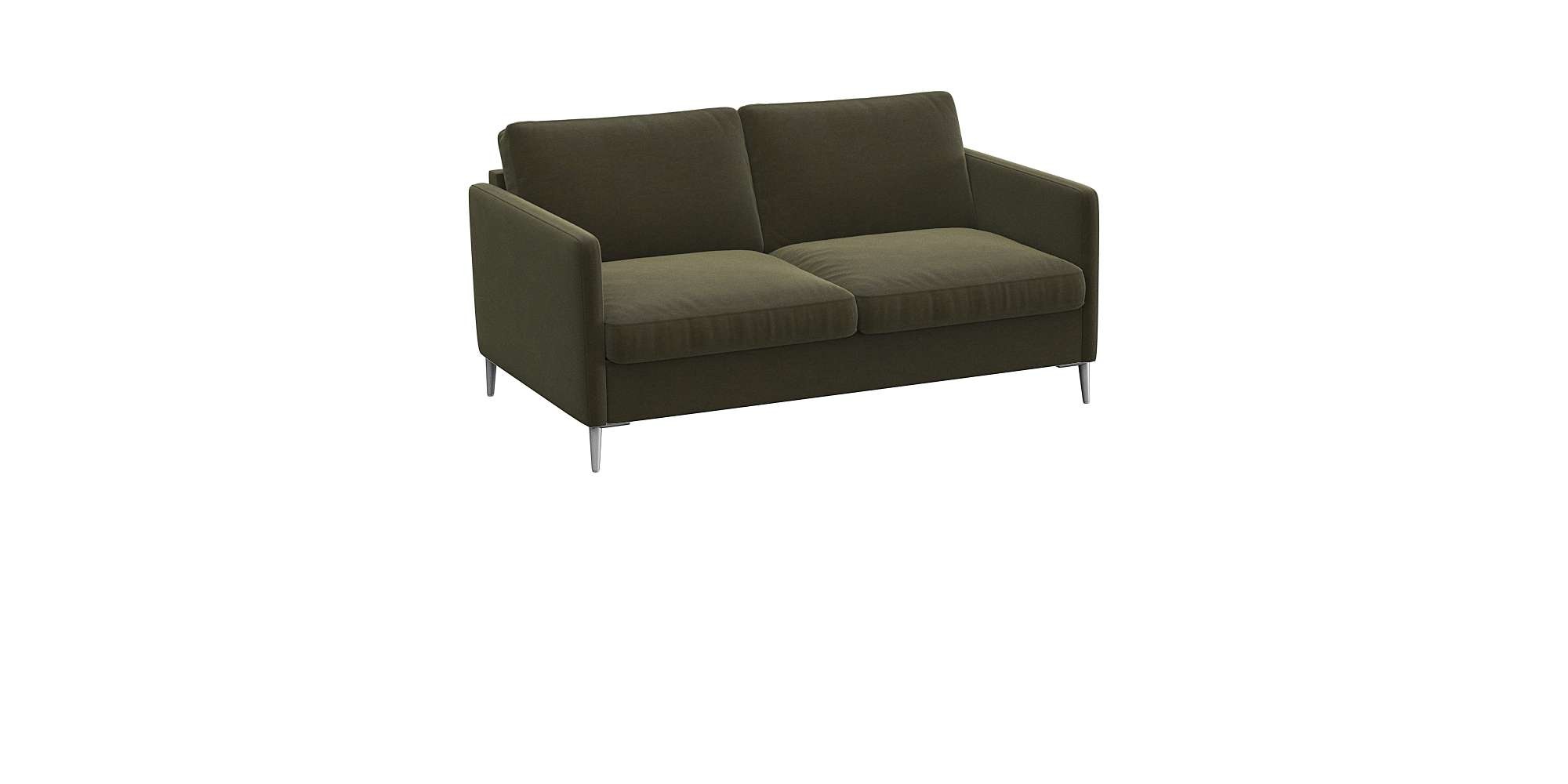 FLEXLUX 2-Sitzer "Fiore, super Sitzkomfort durch Kaltschaum im Sitz" schmal günstig online kaufen