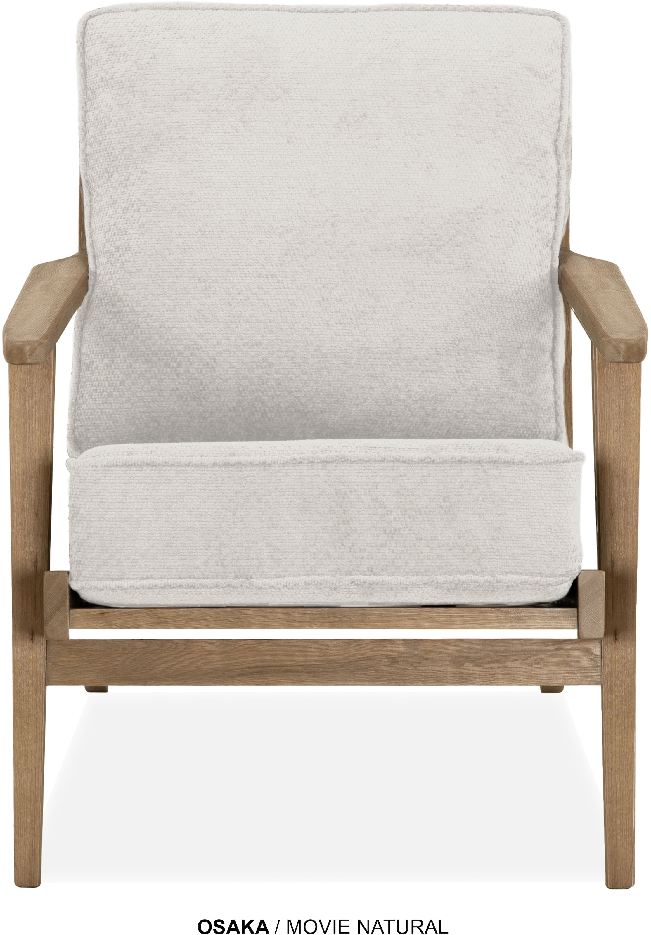 OMG Design Sessel »Osaka« Retrostuhl, massivholz Frame