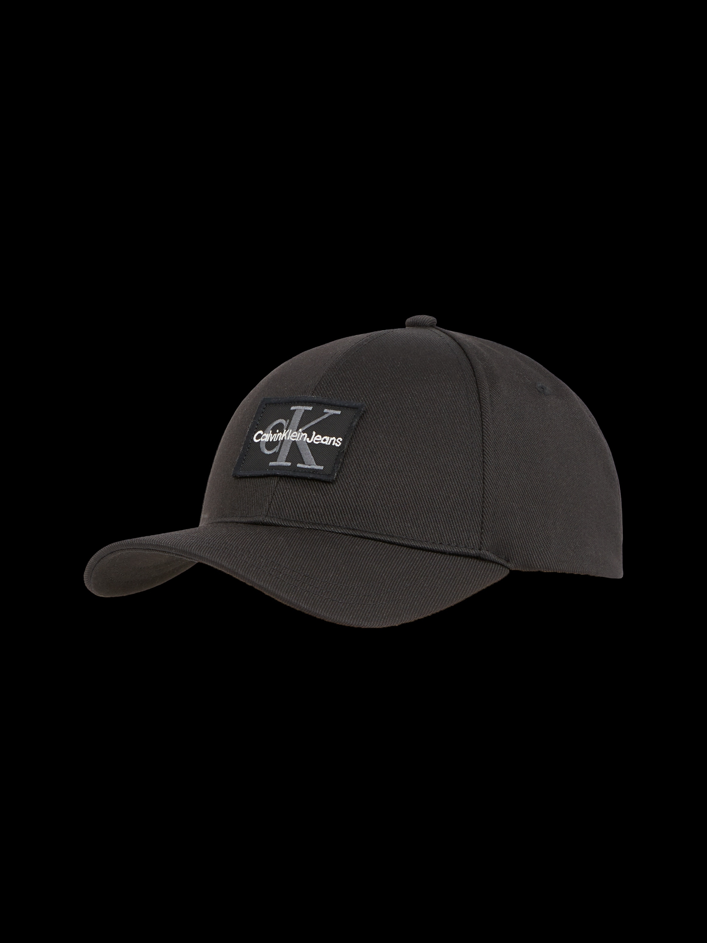 Calvin Klein Baseball Cap »MONO LOGO PATCH CAP«, leichten Schimmereffekt, Logopatch, unisex