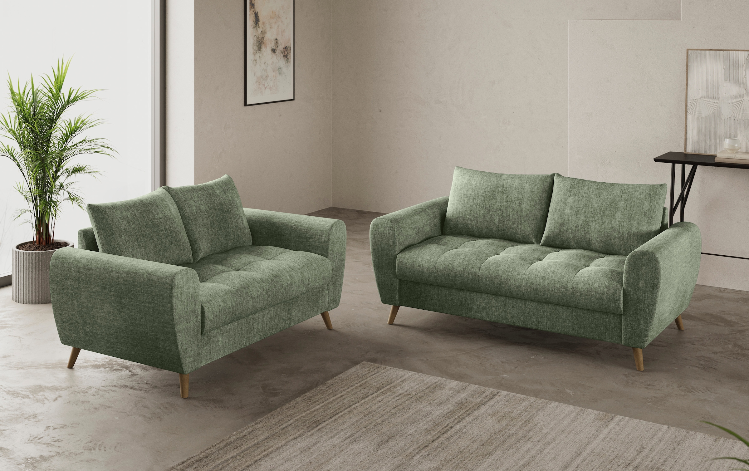 Mr. Couch 2,5-Sitzer »Blackburn II«, Mit Kaltschaumpolsterung bis 140 kg belastbar