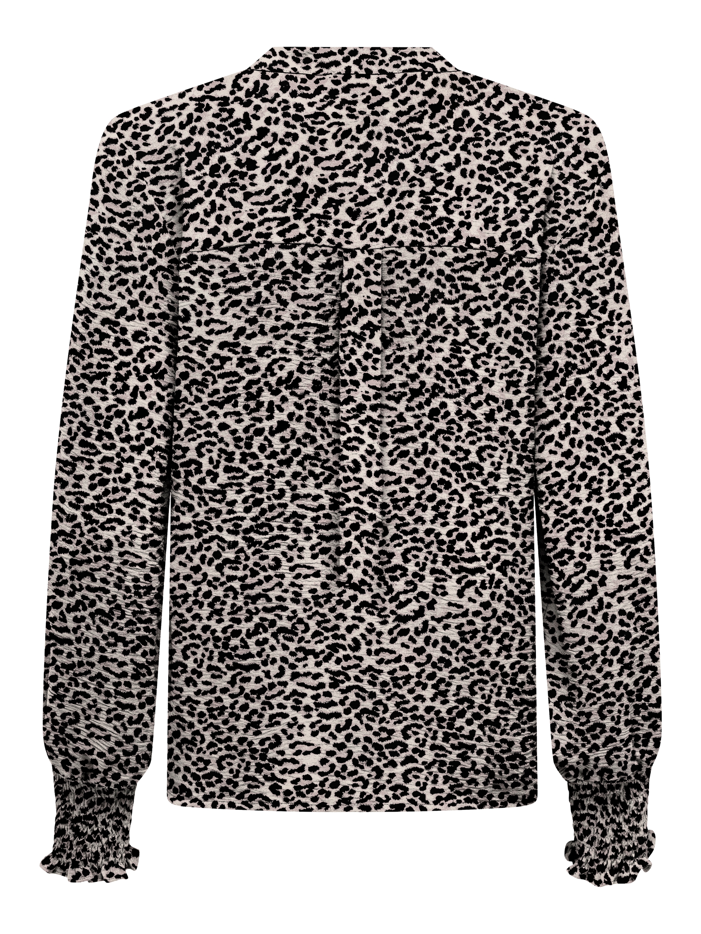 ONLY Blusenshirt »ONLMETTE V-NECK LS SMOCK TOP NOOS WVN« Kunstfaser, regular fit
