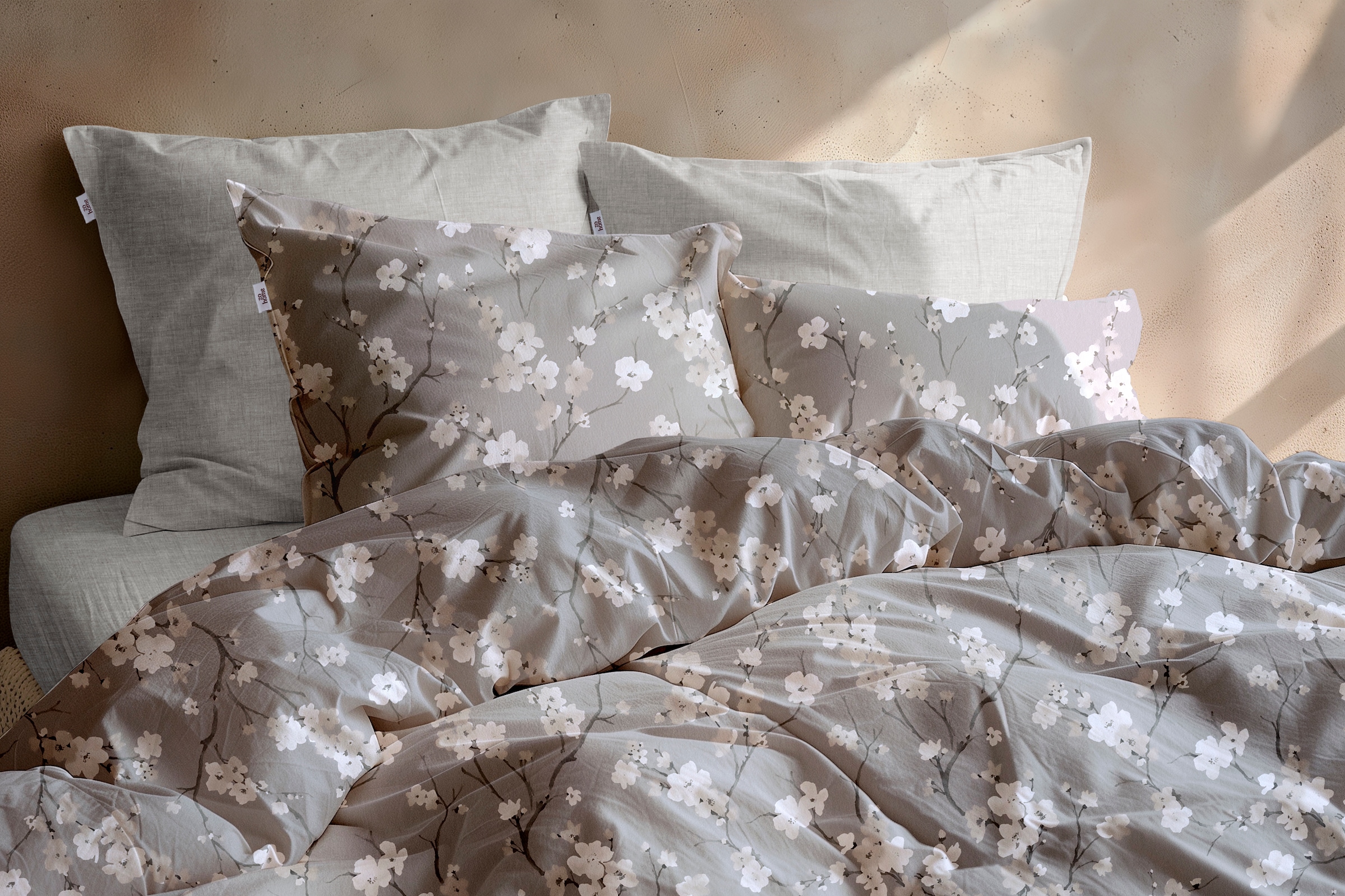 ZO HOME Bettwäsche »Zohome Bettwäsche Baumwolle Flanell Aria« 2 Bettwäsche aus 100% Baumwolle, hochwertige Flanell, ab 135x200 cm.