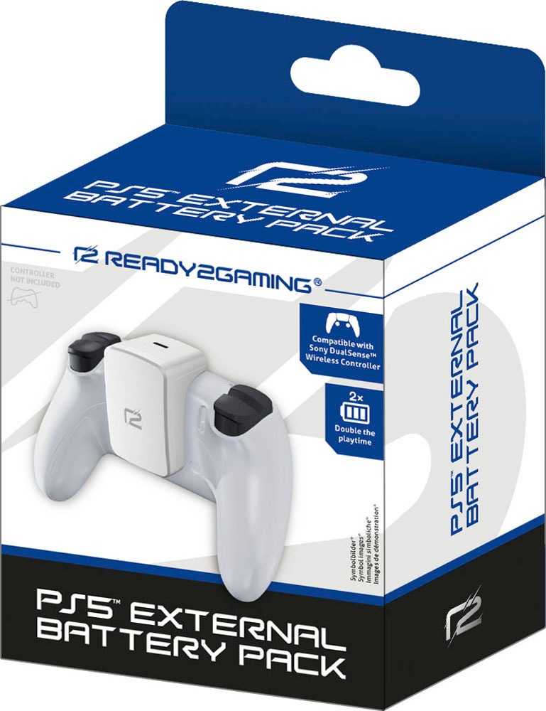 Ready2gaming PlayStation 5-Controller »DualSense Weiß + EA Sports FC 24 + Akkupack«