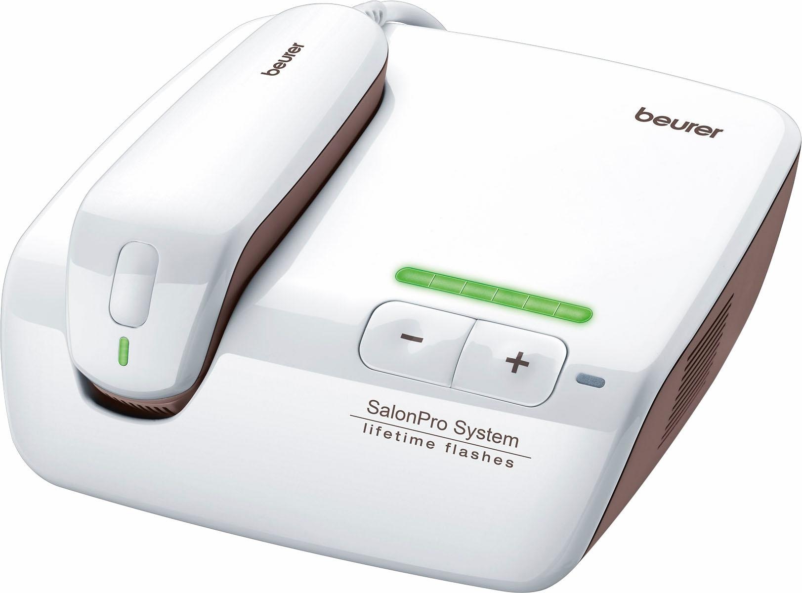 BEURER IPL-Haarentferner »10000 Plus« 250000 Lichtimpulse Dauerhafte Haarentfernung, schnelle Anwendung weiß Automatische Hauttonerkennung