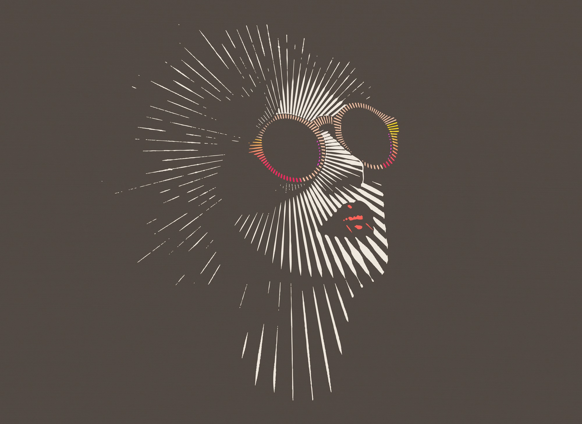 A.S. Création Vliestapete »Fototapete Frau mit Sonnenbrille retro Braun Bei günstig online kaufen