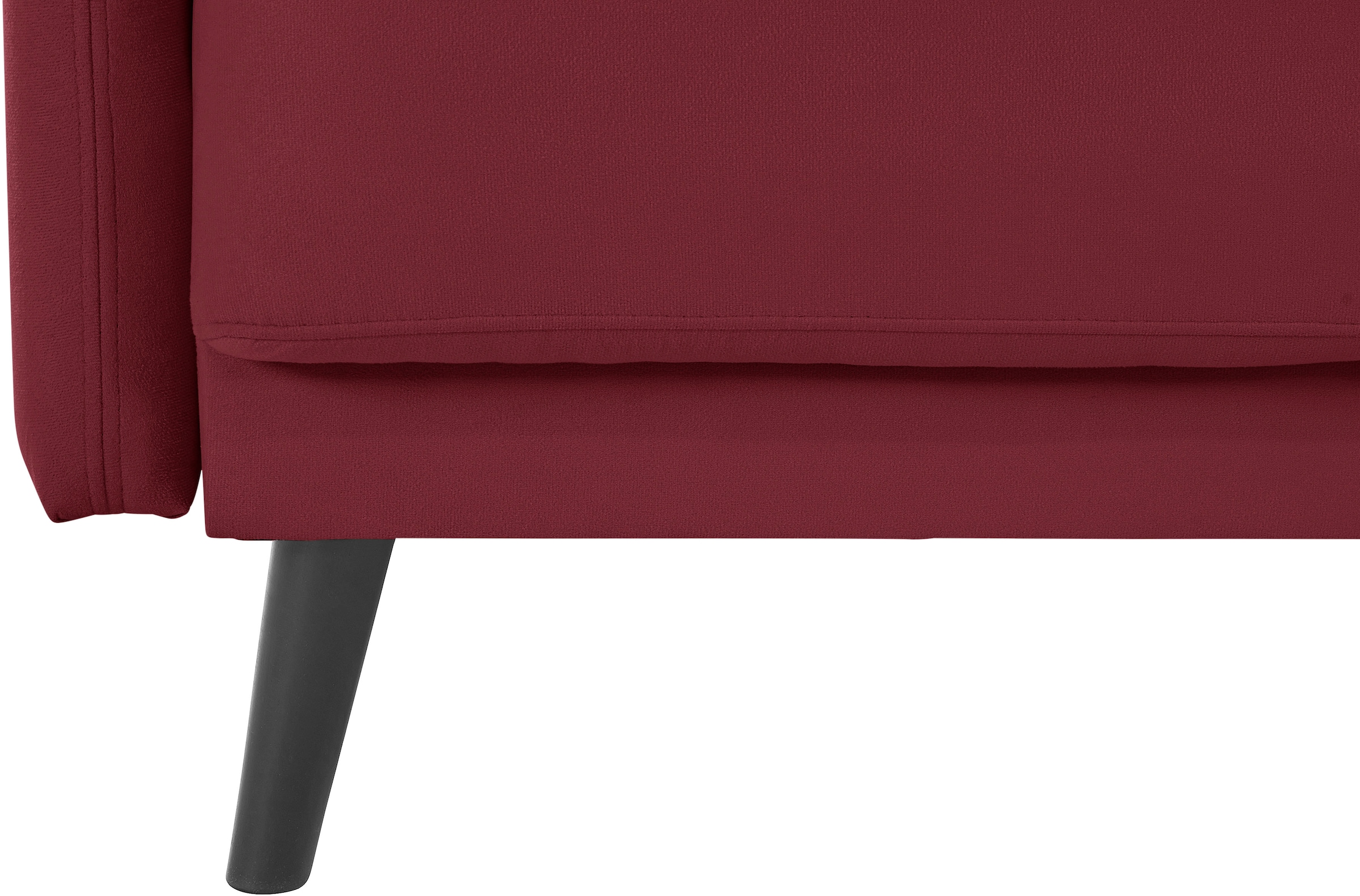 INOSIGN Schlafsofa »Emily«, incl. Bettfunktion und Bettkasten, Seitentache im Armteil, Federkern