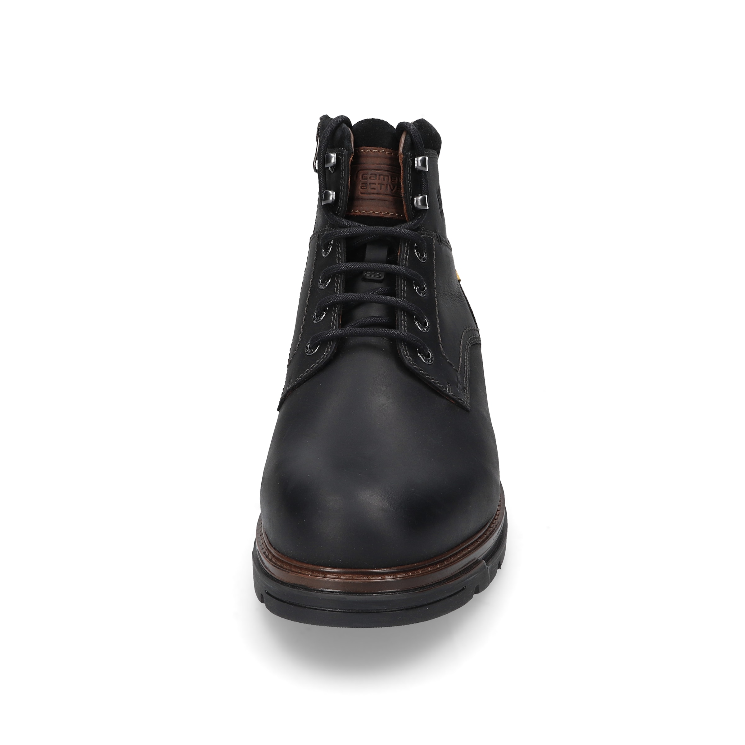 camel active Winterboots, Schnürstiefel mit Profilsohle und Warmfutter