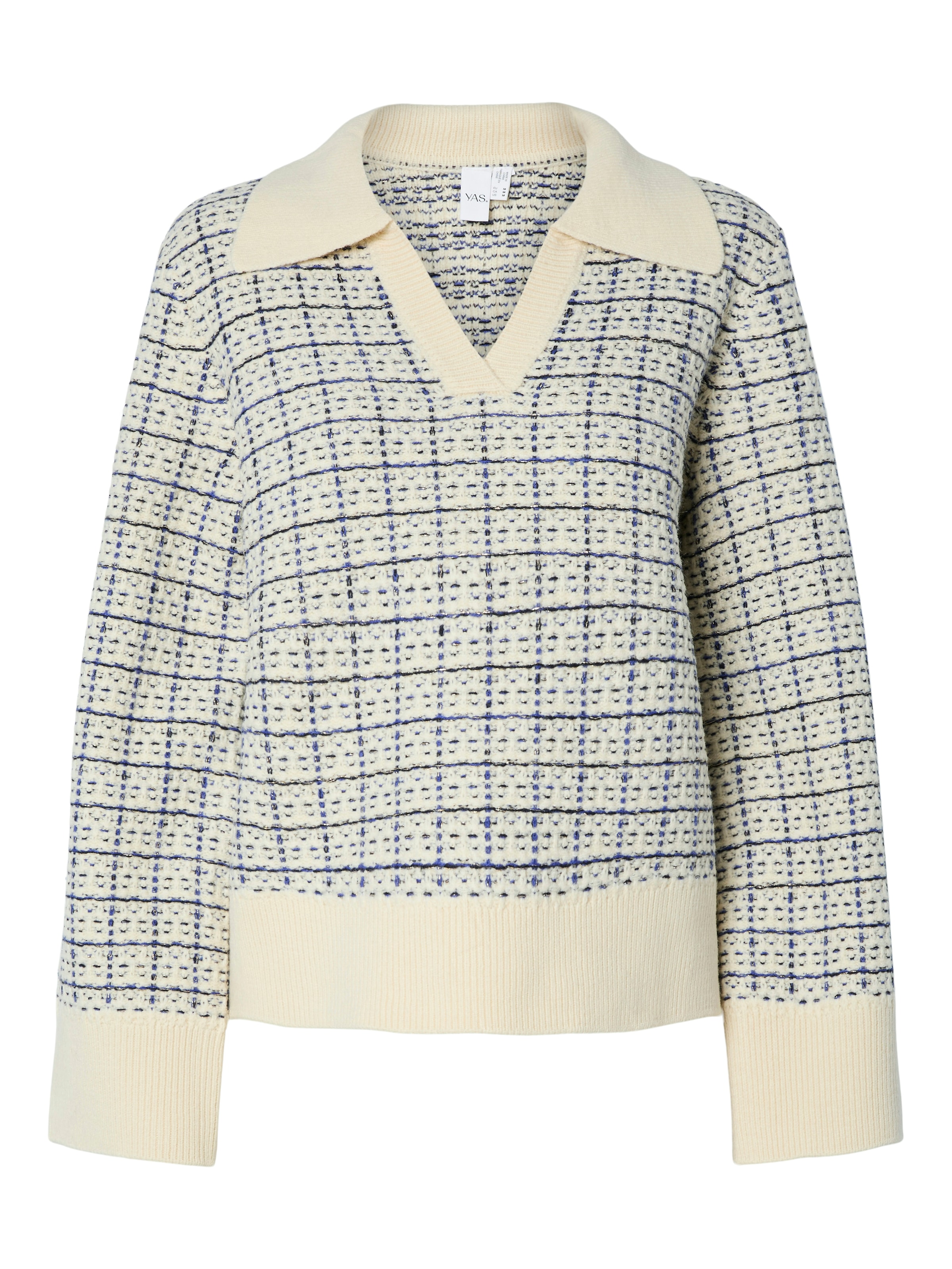 Y.A.S Strickpullover »YASLIVIA LS V-NECK KNIT PULLOVER NOOS«