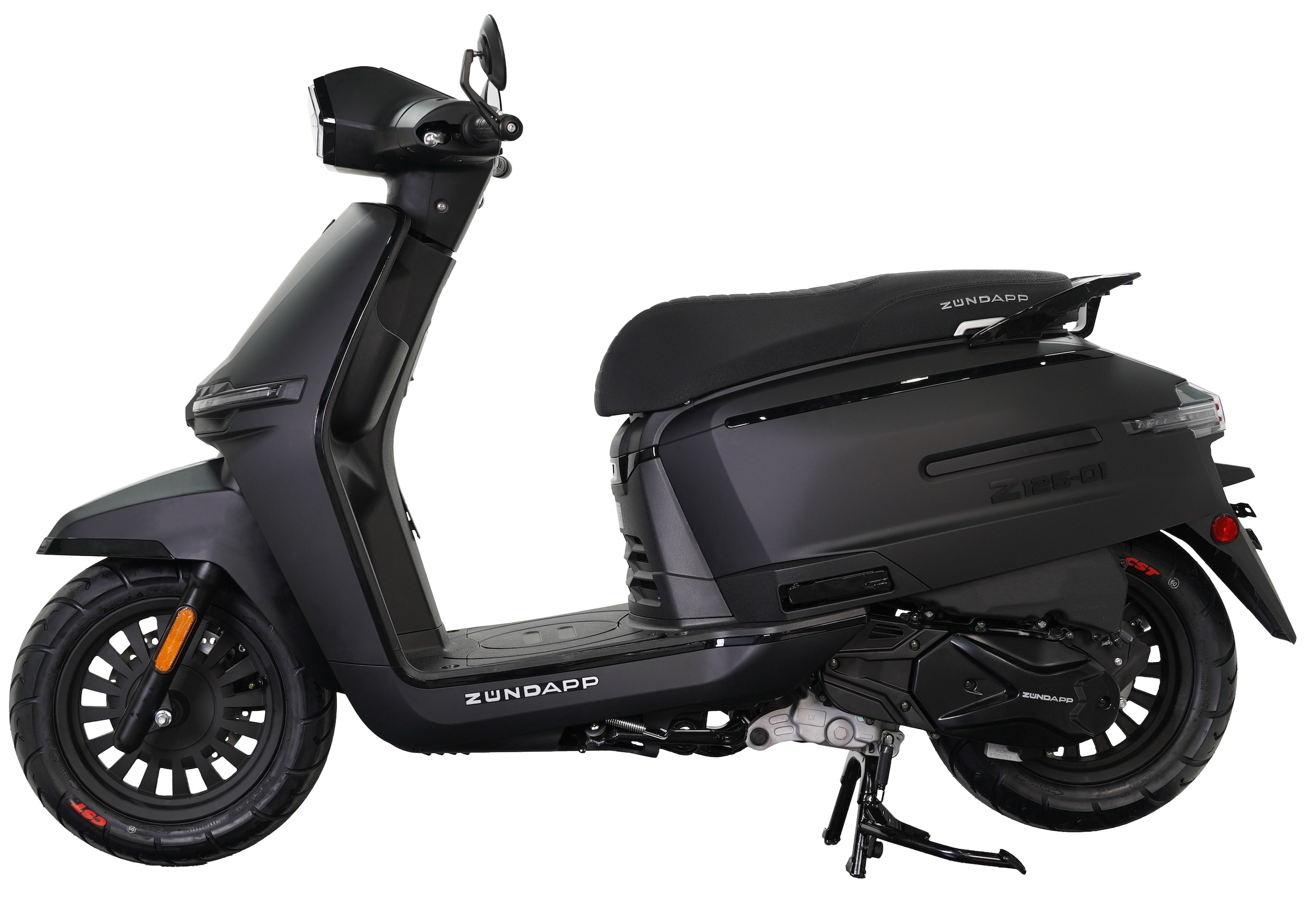 Zündapp Motorroller »Z125-01 125 ccm schwarz« 125 cm³ 95 km/h Euro 5+ 9,4