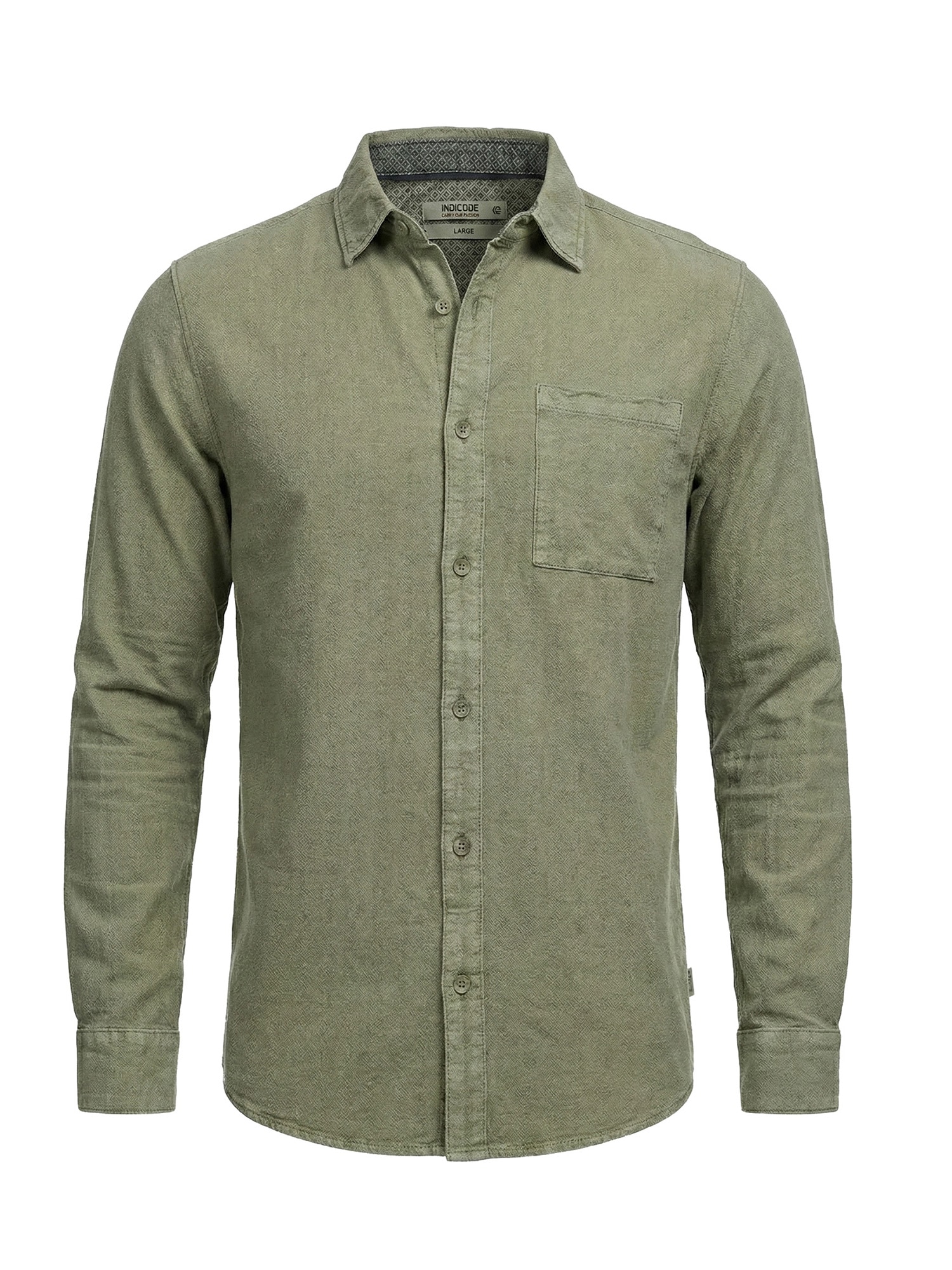 Indicode Langarmhemd »INTrypto Long Sleeve«