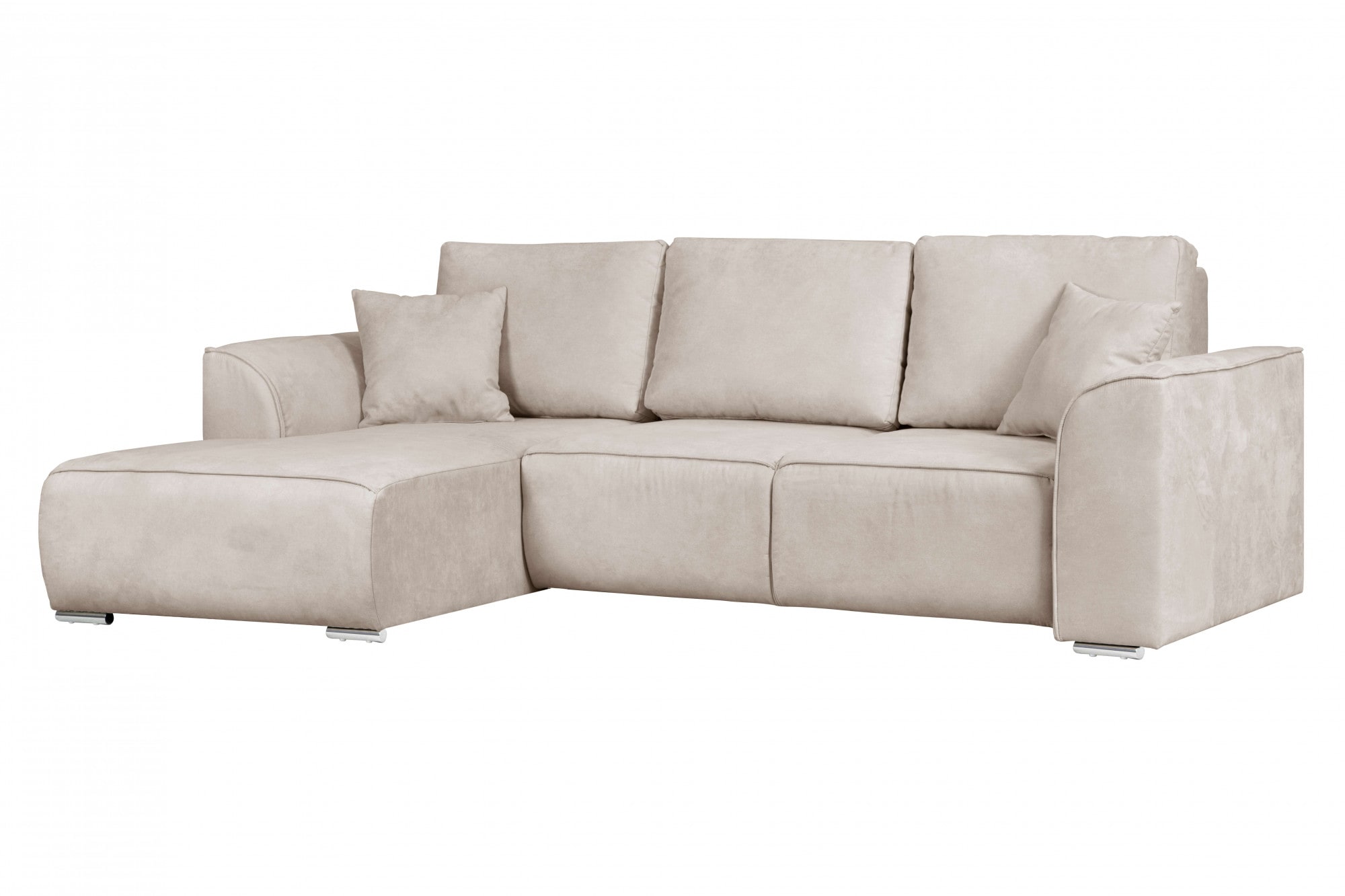 INOSIGN Ecksofa »BEATRICE optionale Schlafsofa mit Bettkasten, B/T/H: 265/170/86 cm«, L-Form, wahlweise auch mit Bettfunktion und Bettkasten