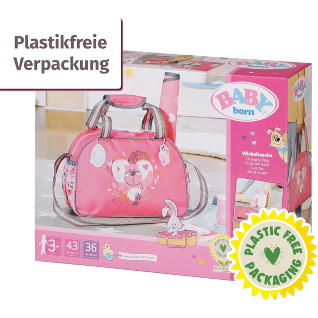 Baby Born Puppen Wickeltasche »mit Wickelunterlage«