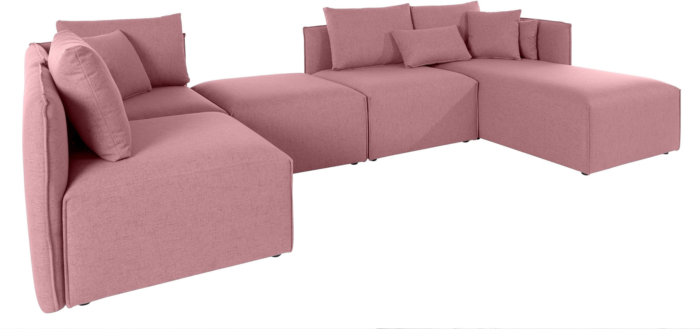 OTTO home Wohnlandschaft »Nöre U-Form« 5 Teile, in vielen Bezugsqualitäten günstig online kaufen