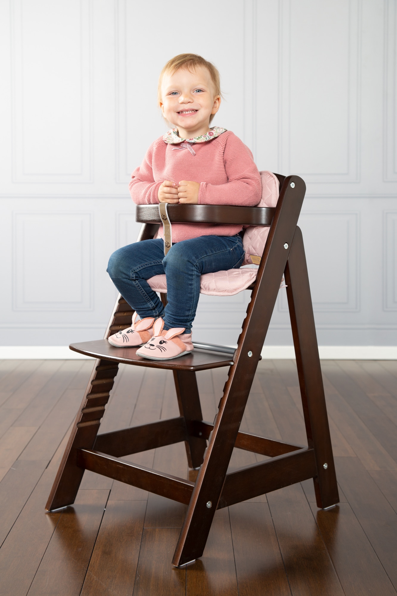 roba® Hochstuhl »Treppenhochstuhl Sit up III, braun«, aus Holz
