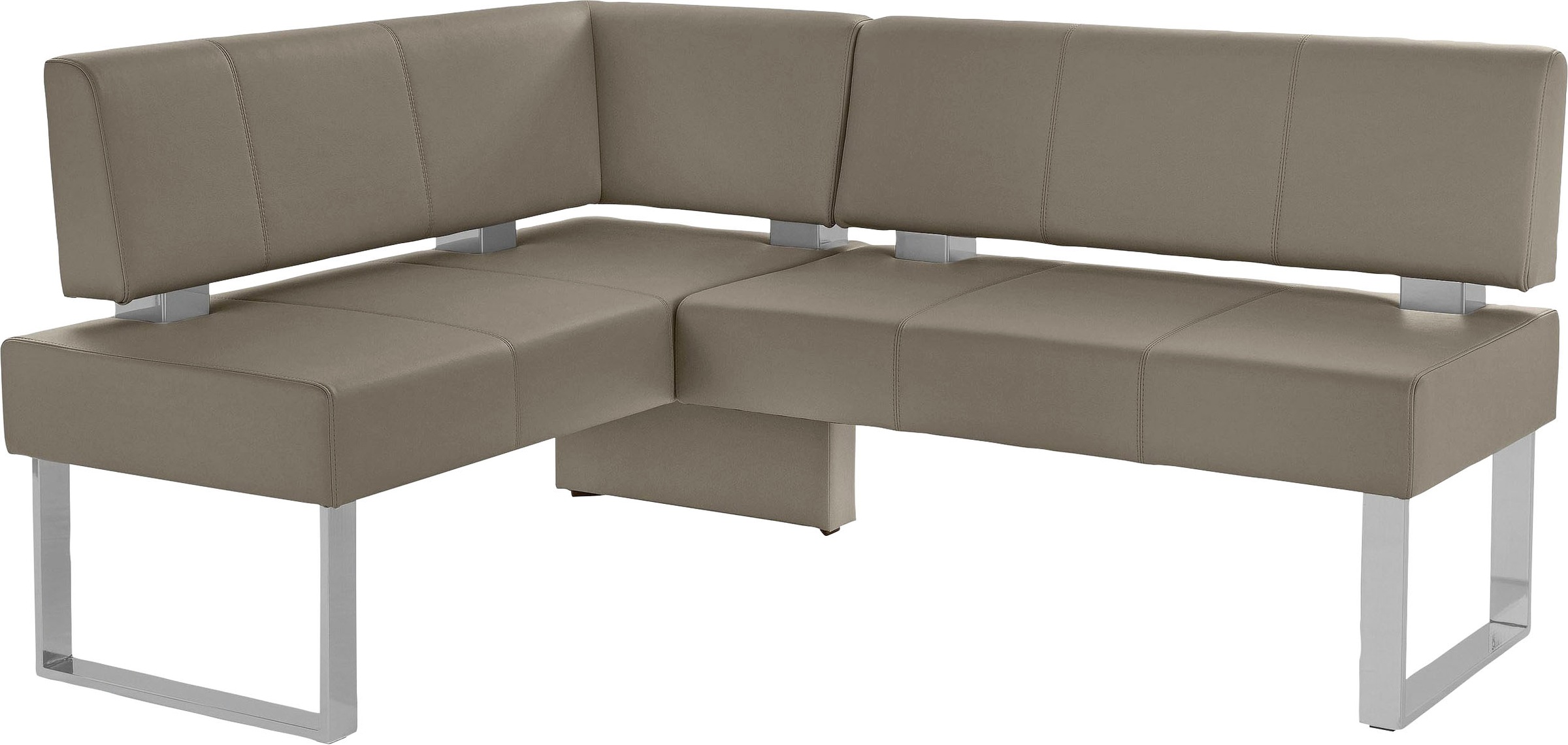 Home affaire Eckbank "Rab" in 2 Breiten (180 oder 200 cm), Bezug in verschi günstig online kaufen