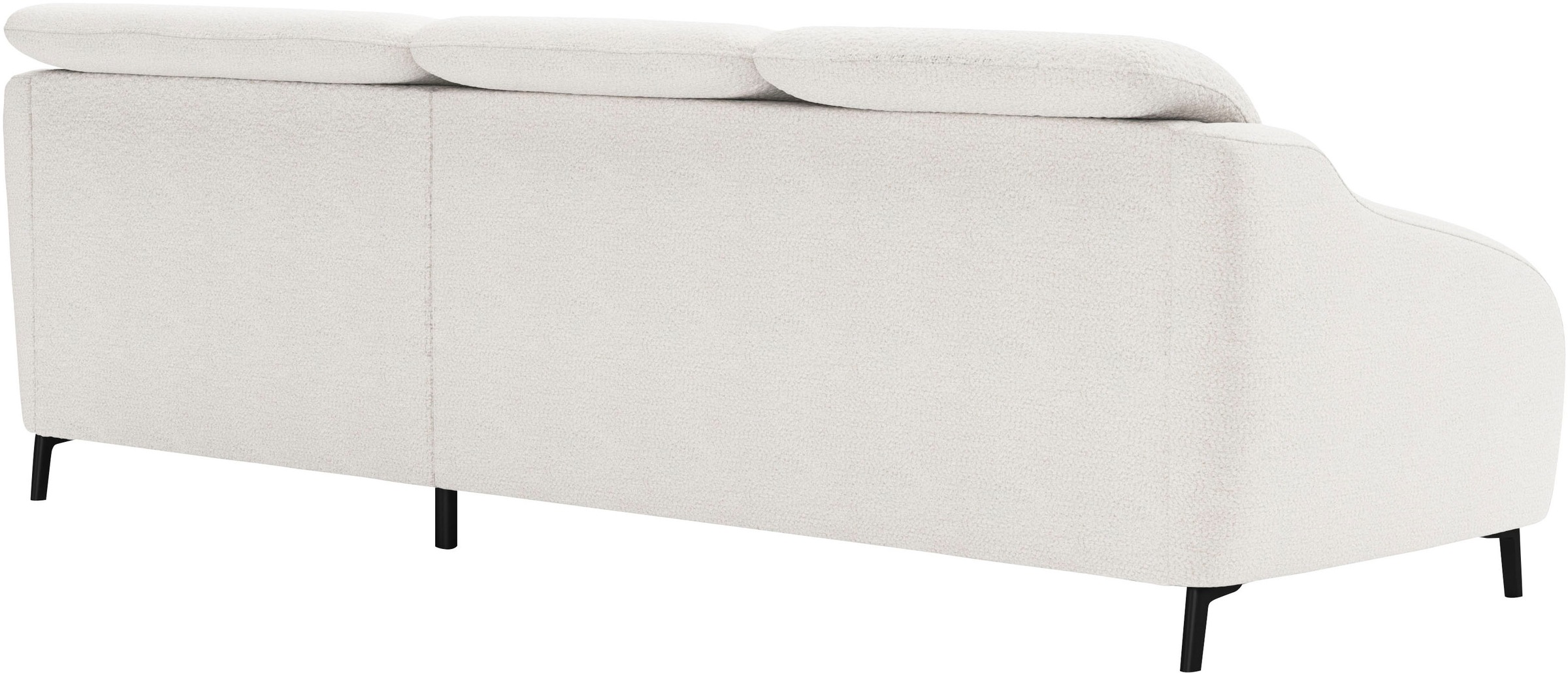 sit&more Ecksofa »Blues L-Form«, wahlweise mit Klapptisch und USB