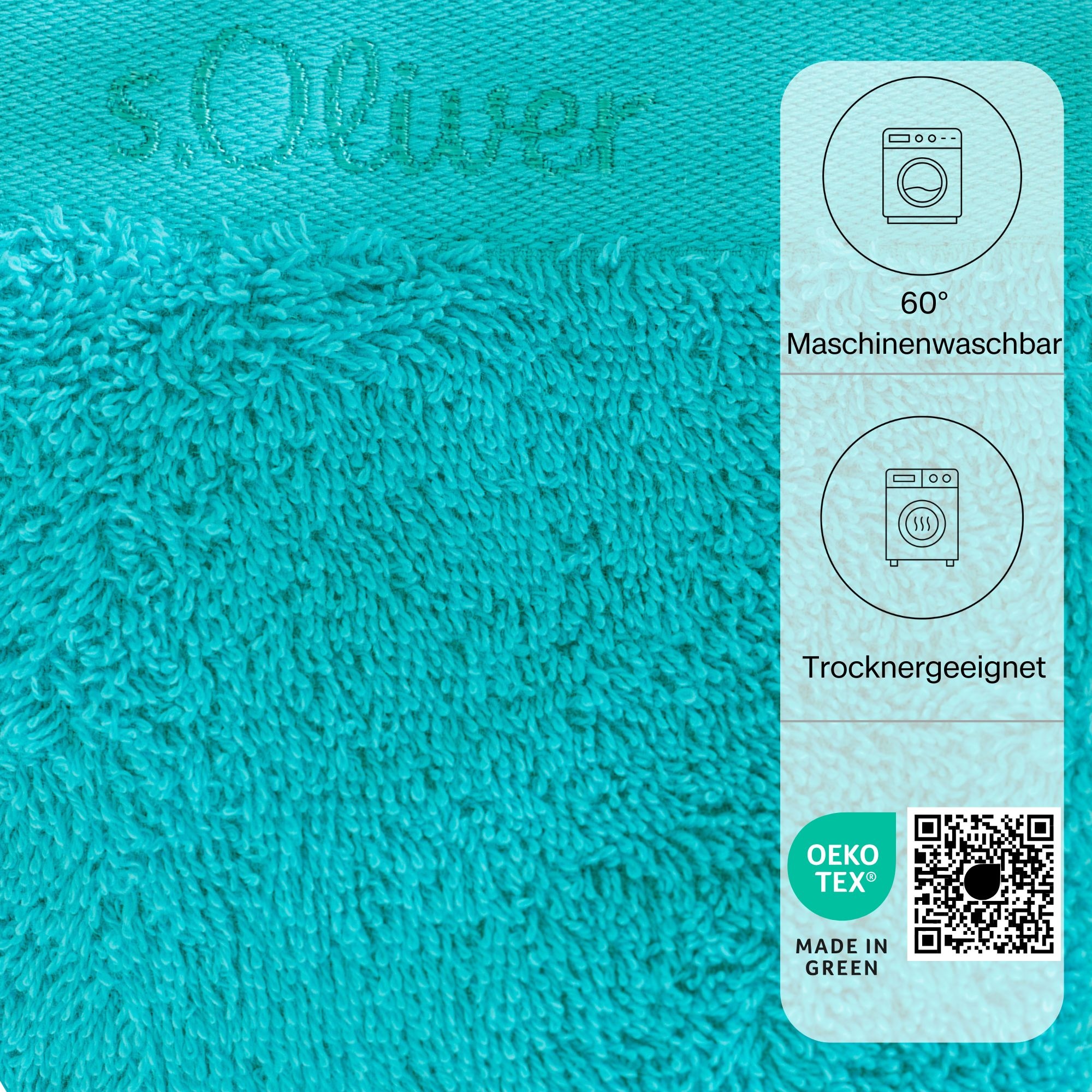 s.Oliver Waschhandschuh »s.Oliver, Premium Qualität, 600 gr/m², auch als Sets erhältlich«, (1 St., Waschlappen 16 x 21 cm), große Farbauswahl, auch als Duschtuch, Handtuch, Gästetuch