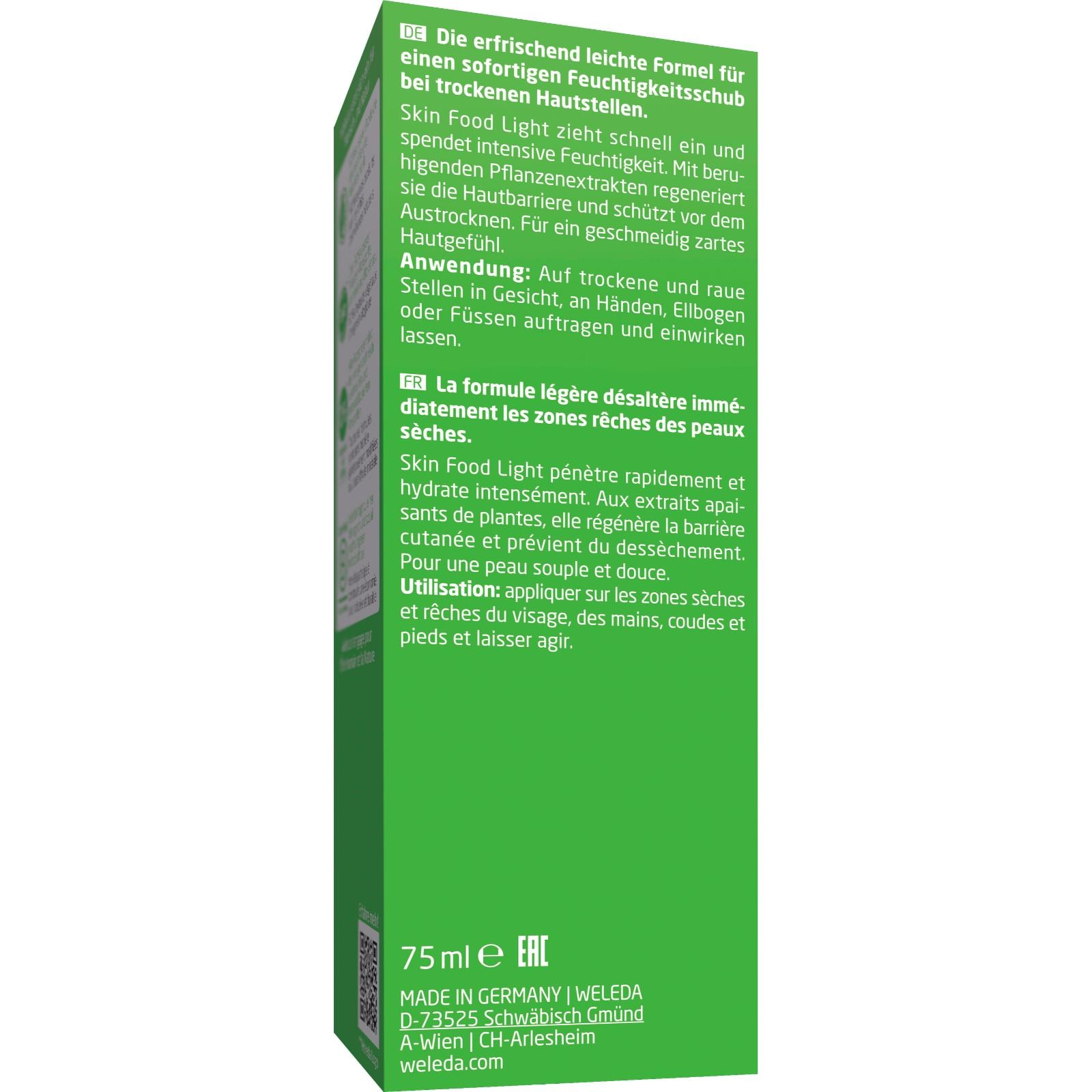 WELEDA Feuchtigkeitscreme »Weleda Skin Food Light«