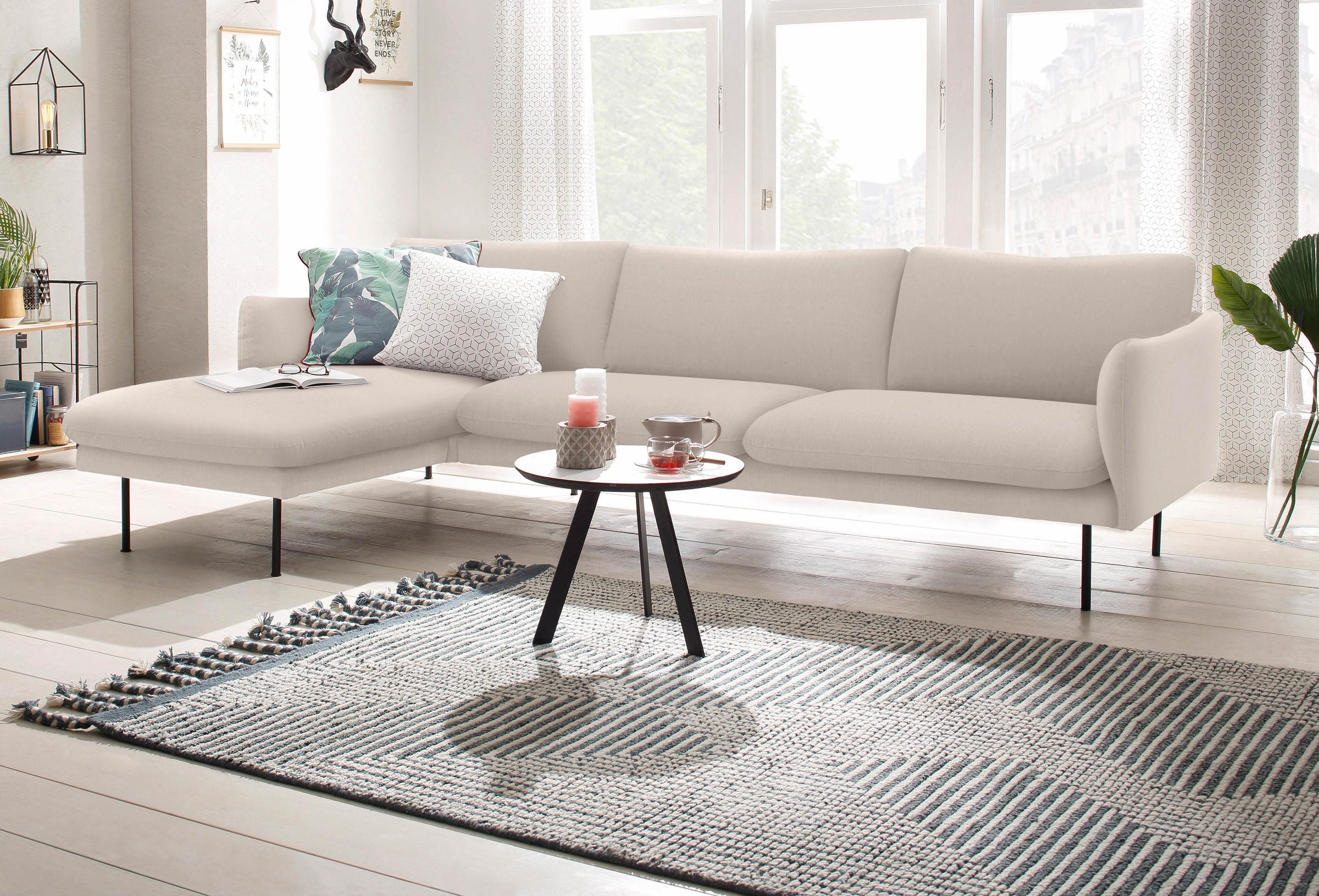 andas Ecksofa »Mavis«, mit losen Sitz- und Rückenkissen, aus der freundin Home Collection kaufen