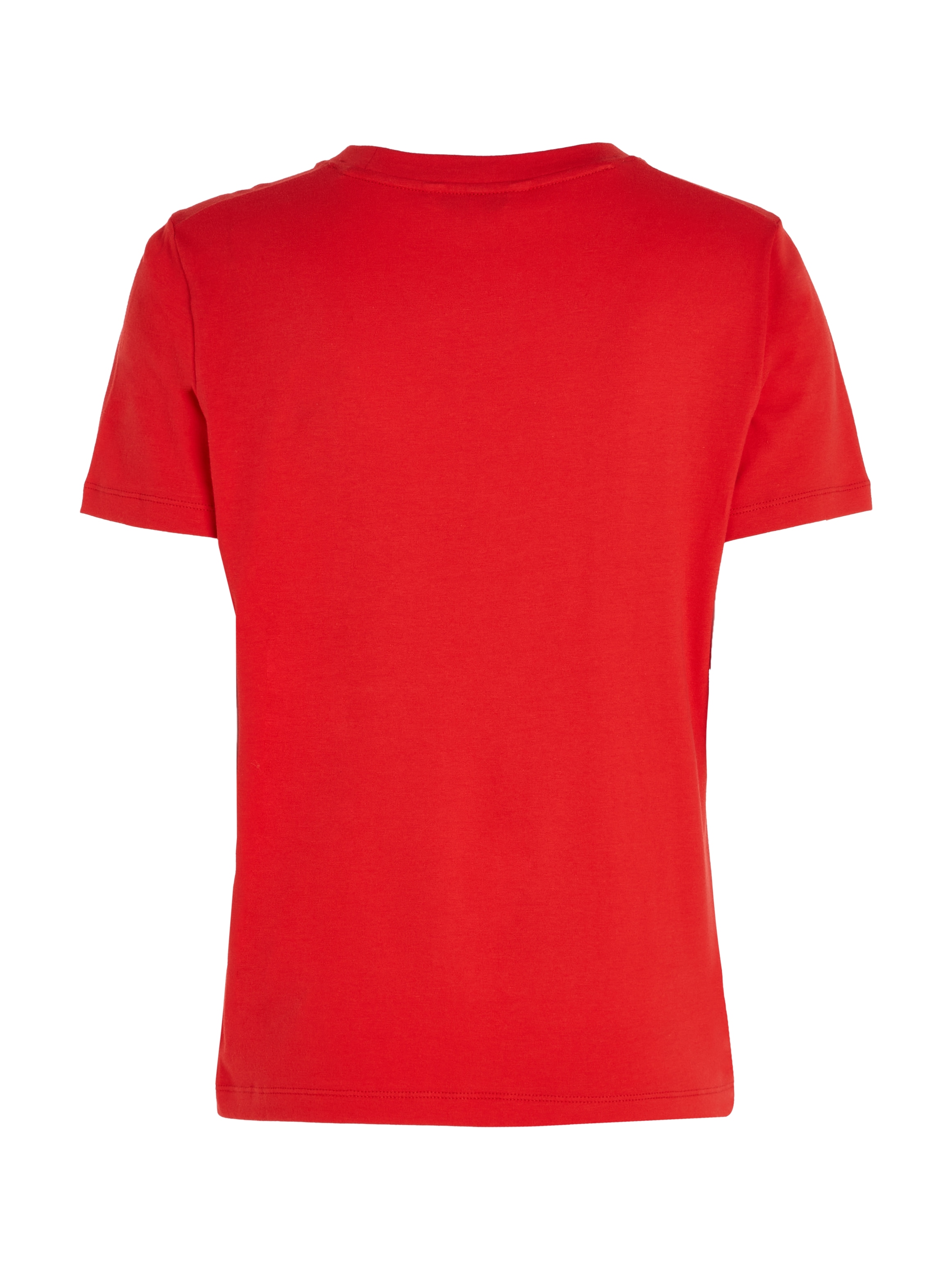 Tommy Hilfiger Kurzarmshirt »REG CORP LOGO C-NK SS« Baumwolle