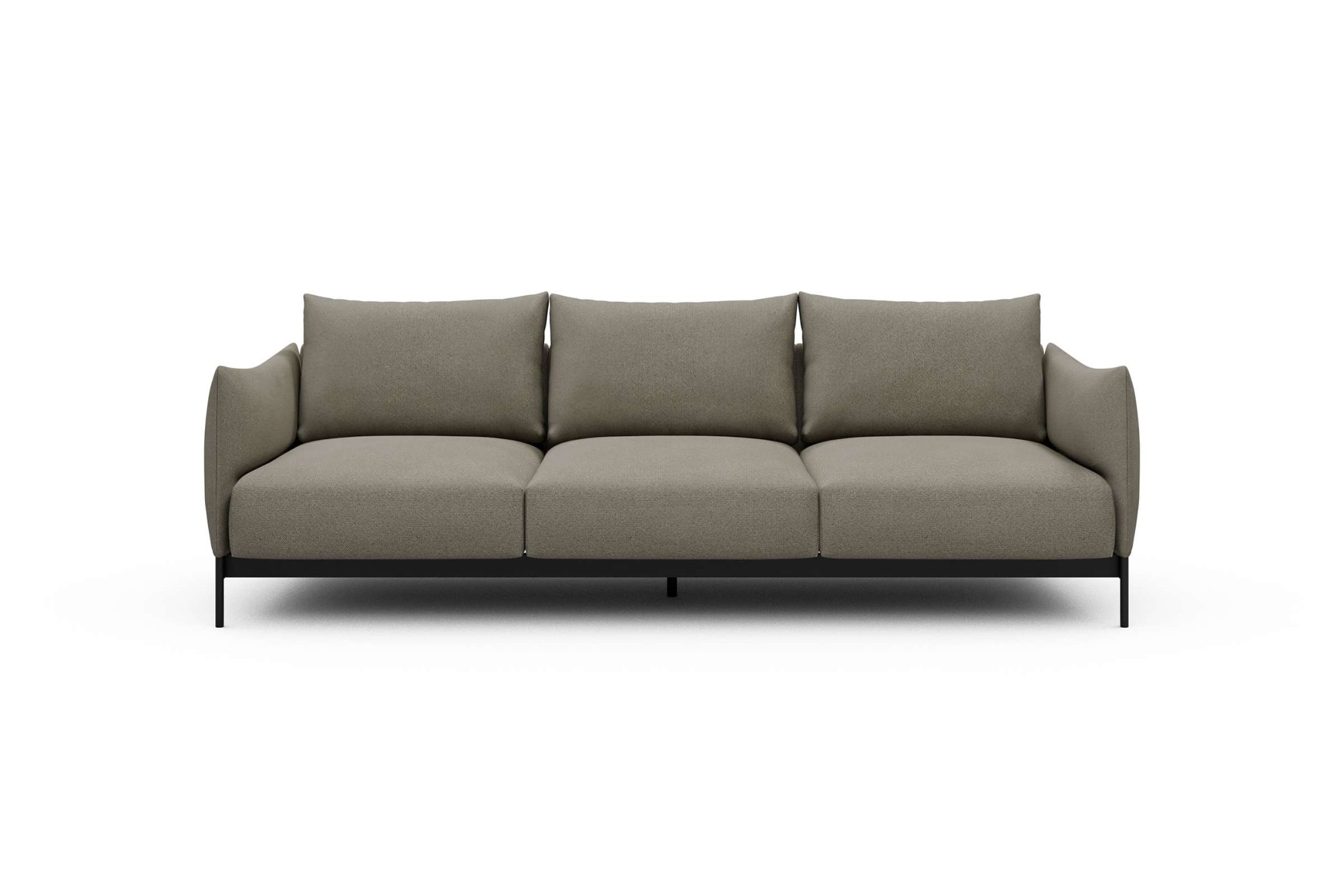Tenksom 3-Sitzer »Kayto Sofa, TV-Couch, Dreisitzer«, Bezüge wechselbar, hoh günstig online kaufen