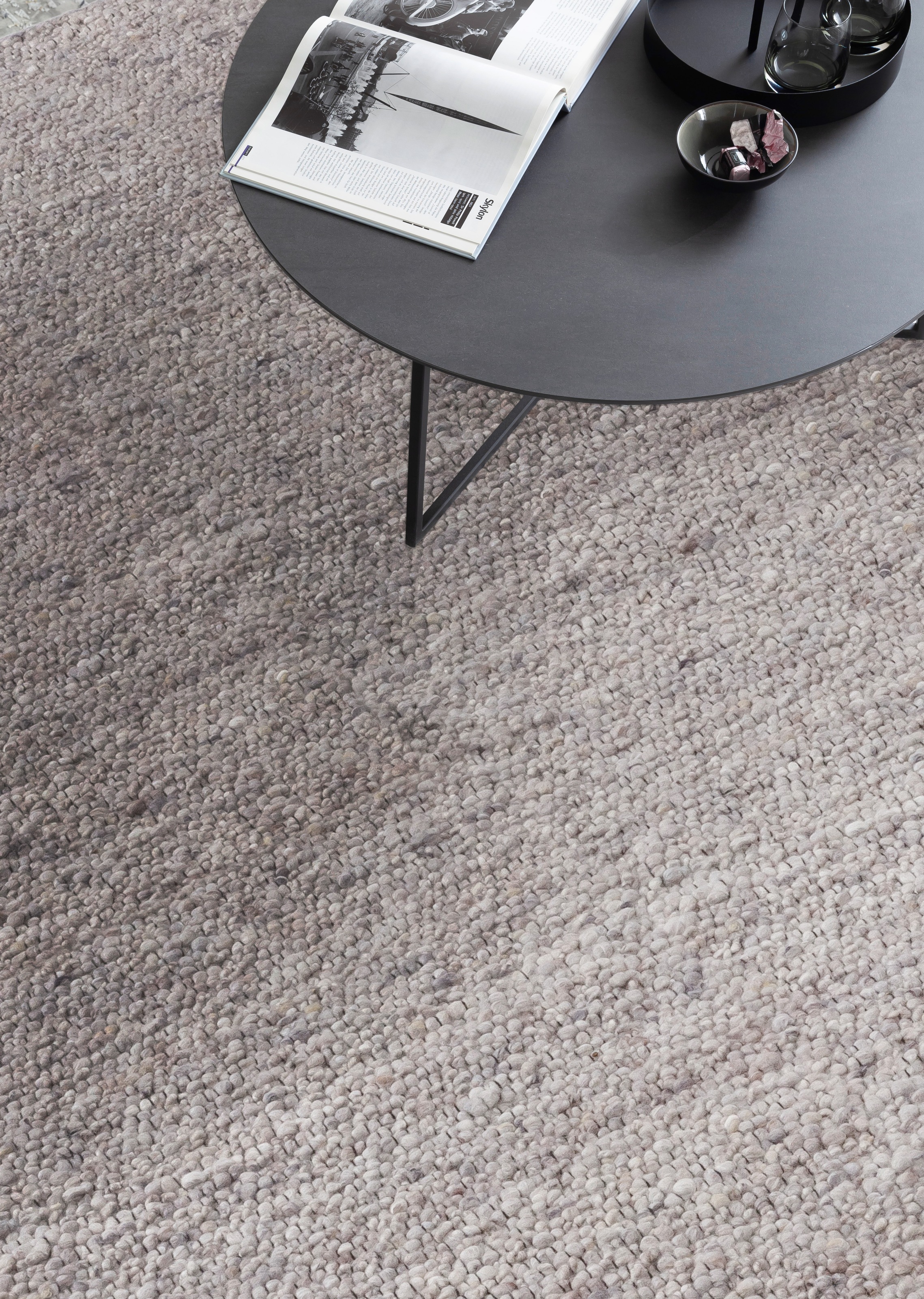 SCHÖNER WOHNEN-Kollektion Wollteppich »Odelia 6026«, rechteckig, 15 mm Höhe, handweb, warme Wolle, Wohnzimmer, Schöner Wohnen Kollektion