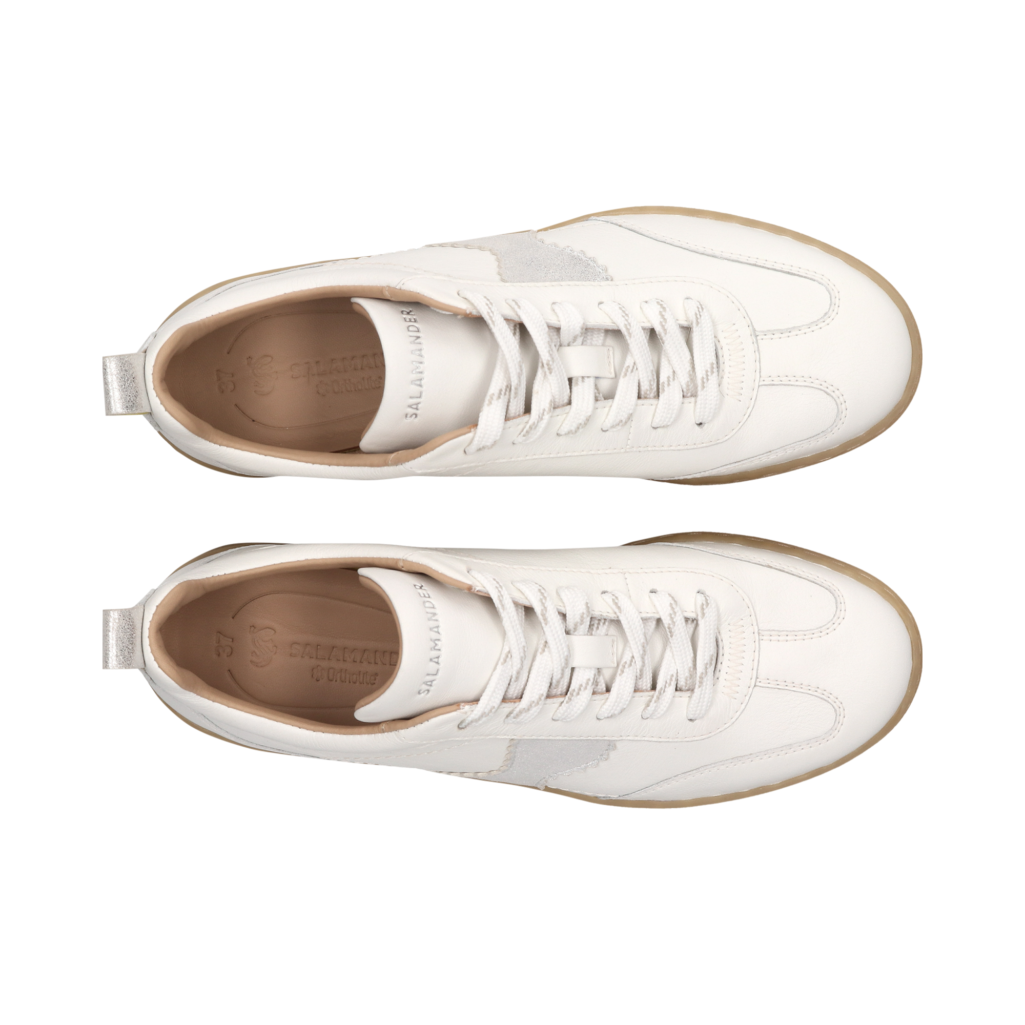 Salamander Sneaker  Retro Schnürschuh, Halbschuh, Freizeitsneaker mit Wechselfußbett