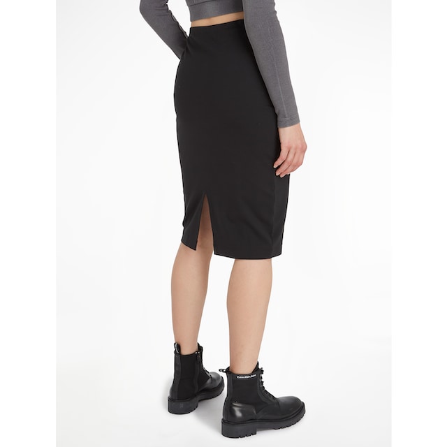 bestellen Logomarkenlabel MIDI »ARCHIVAL LR Sweatrock Klein MILANO online mit Jeans Calvin SKIRT«,