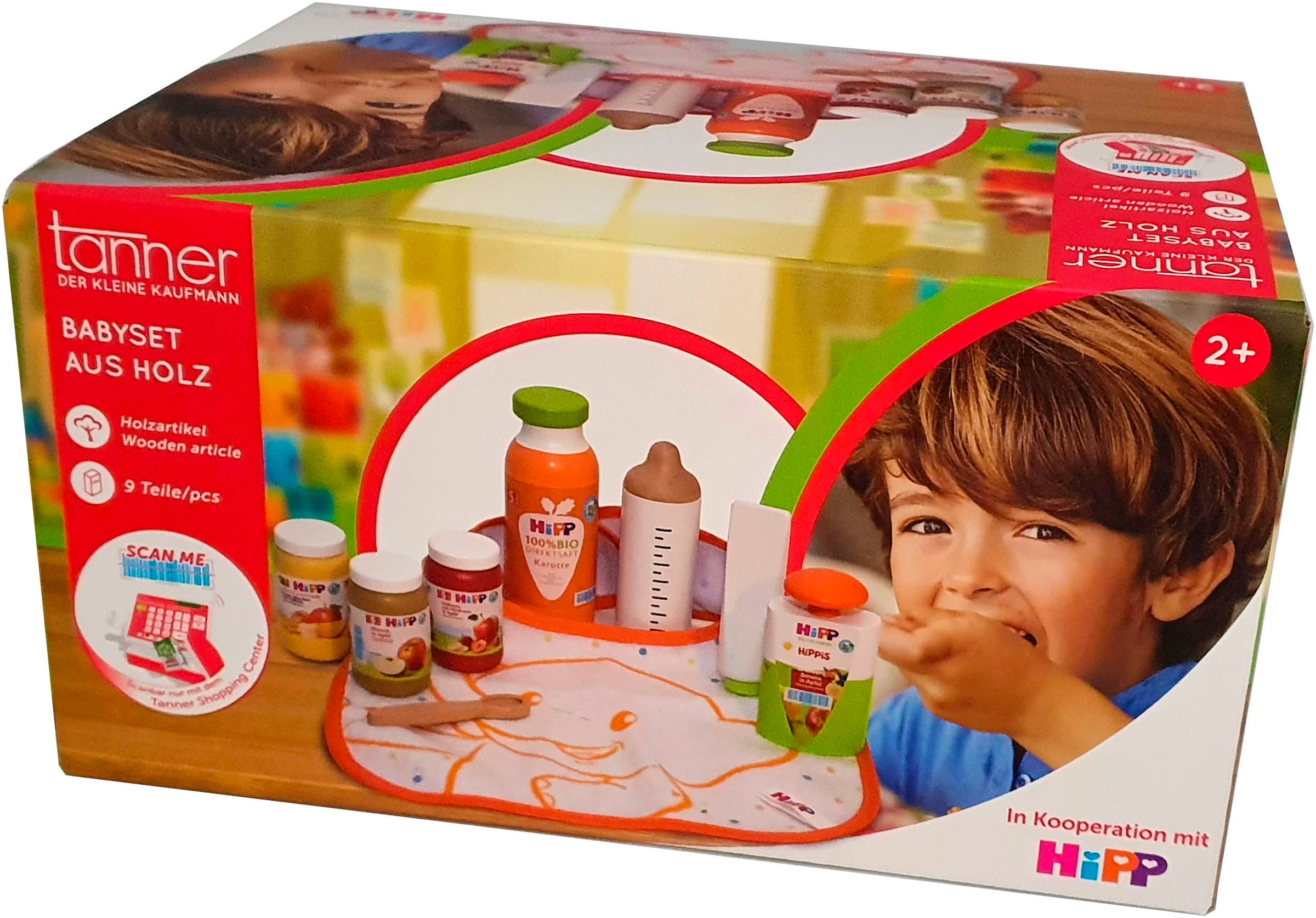 Tanner Kaufladensortiment »Hipp Baby Set mit viel Zubehör«, FSC® - schützt Wald