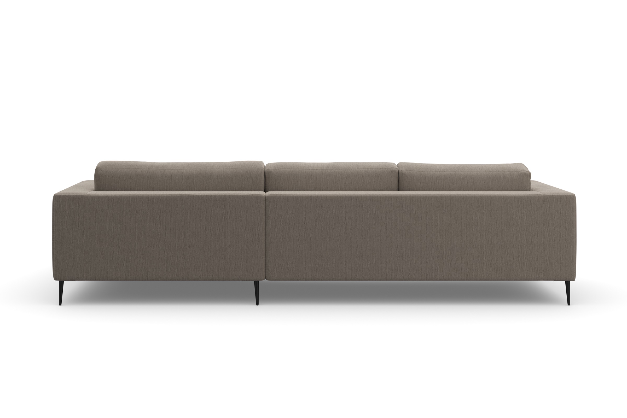 DOMO collection Ecksofa »Modica, zeitlos und elegant, L-Form«, moderne Optik mit extrabreiter Recamiere, auch in Cord