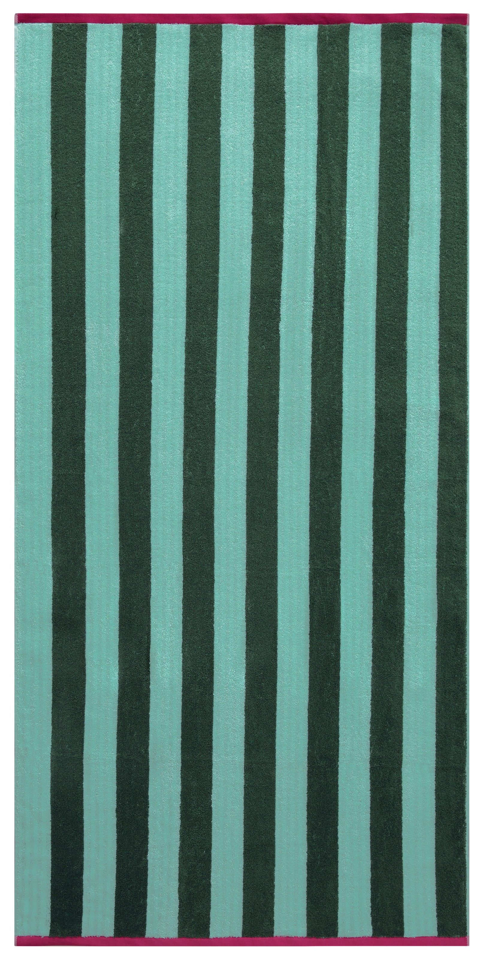 OTTO home Strandtuch »Elenna, 100% Baumwolle, flauschig und weich, 500 gr/m²« Premium Strandtücher 90x180cm, Streifen, 5 Jahre Garantie