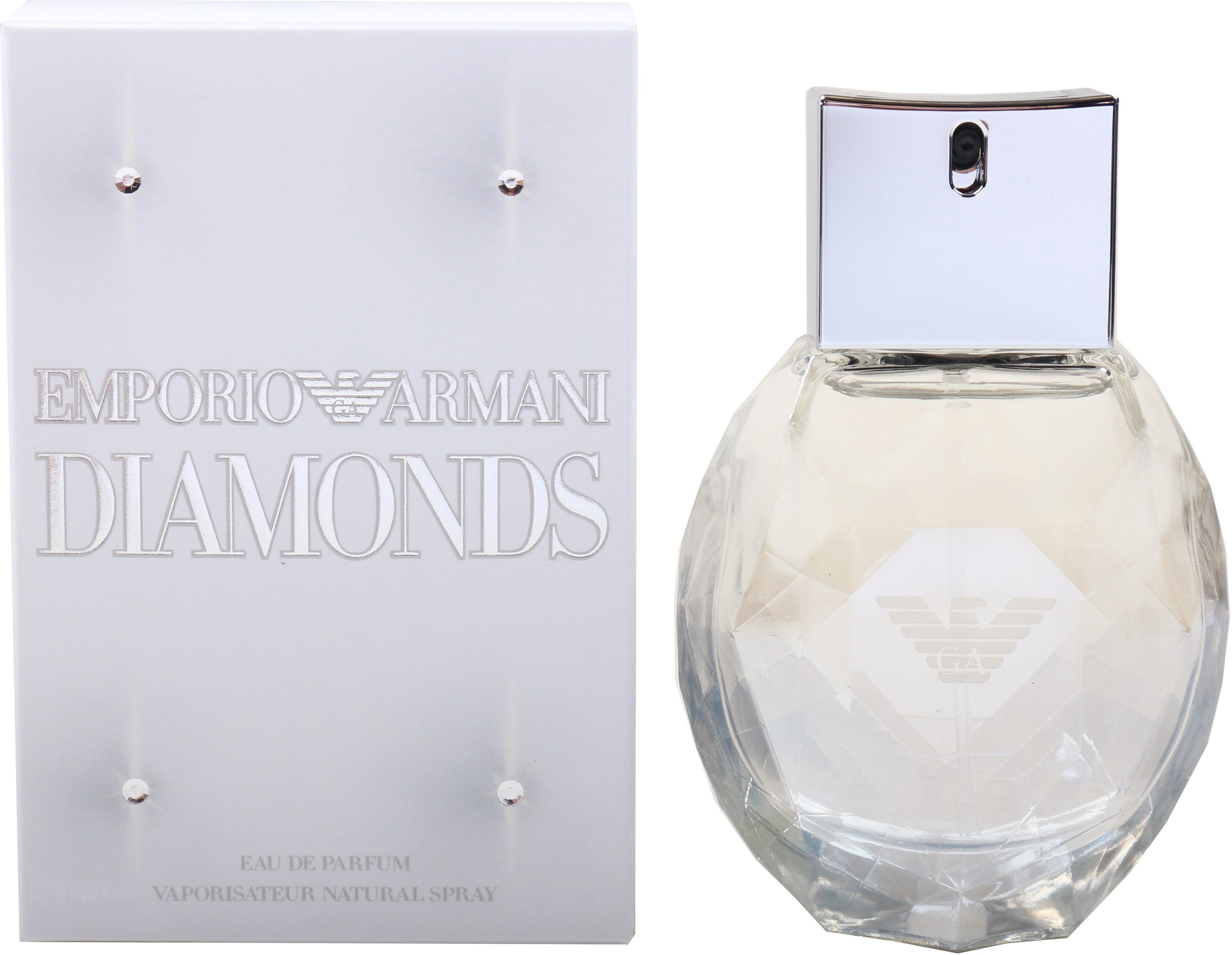 Giorgio Armani Eau de Parfum »Diamonds«, Blumig-orientalischer Damenduft mit Himbeere, Rose und Vanille.