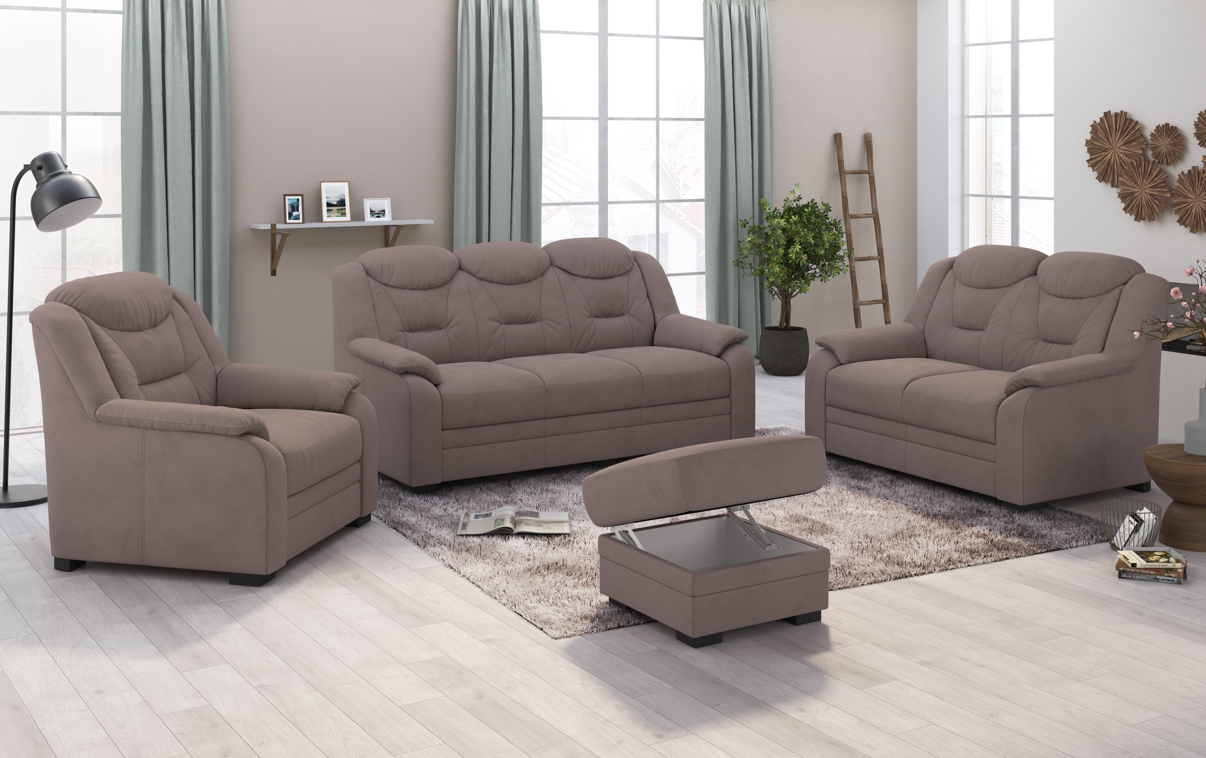 COTTA Hocker »Marcus«, mit Stauraum