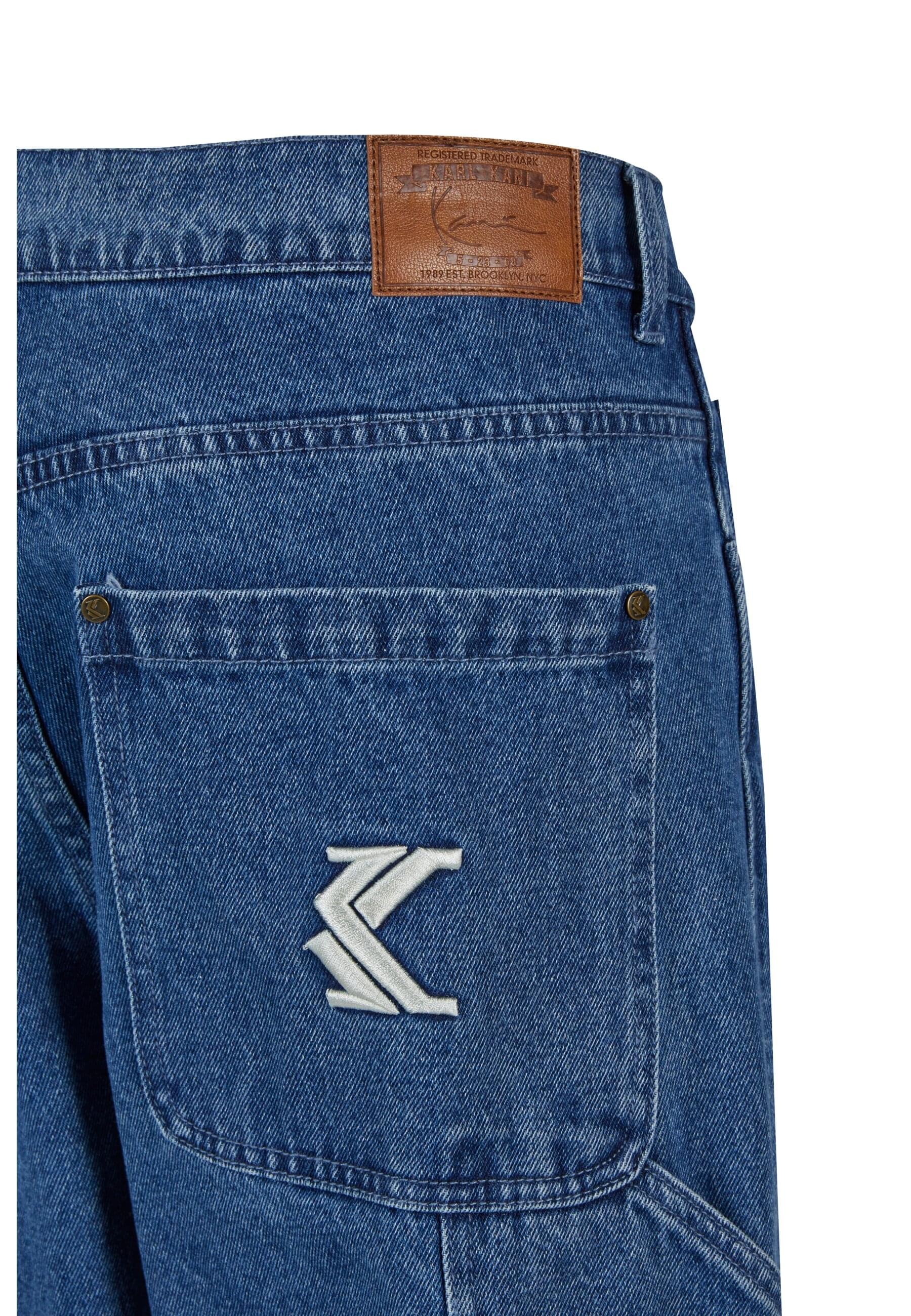 Karl Kani Bequeme Jeans »Karl Kani Karl Kani OG Washed Denim Carpenter Pants«