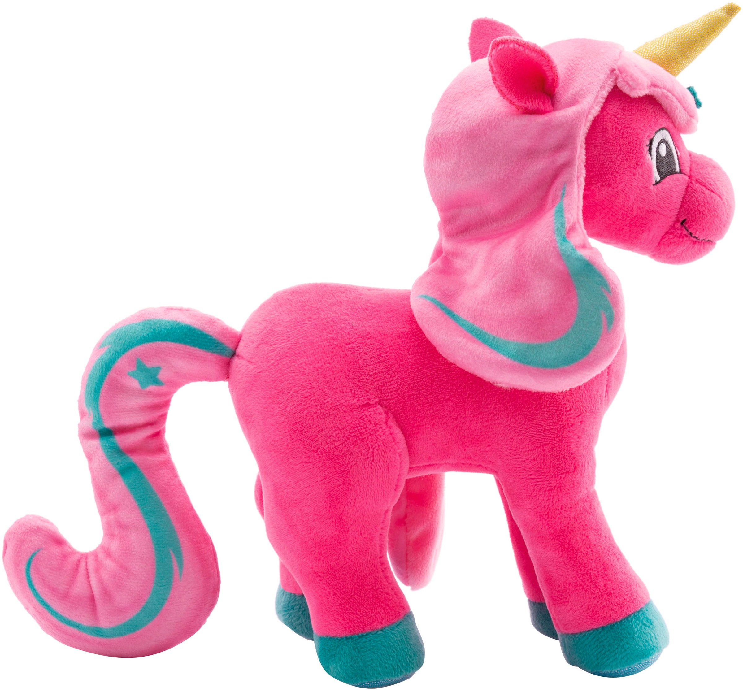 Nici Kuscheltier »Lissy PONY, Einhorn Antonia pink-rosa, 22 cm«, stehend