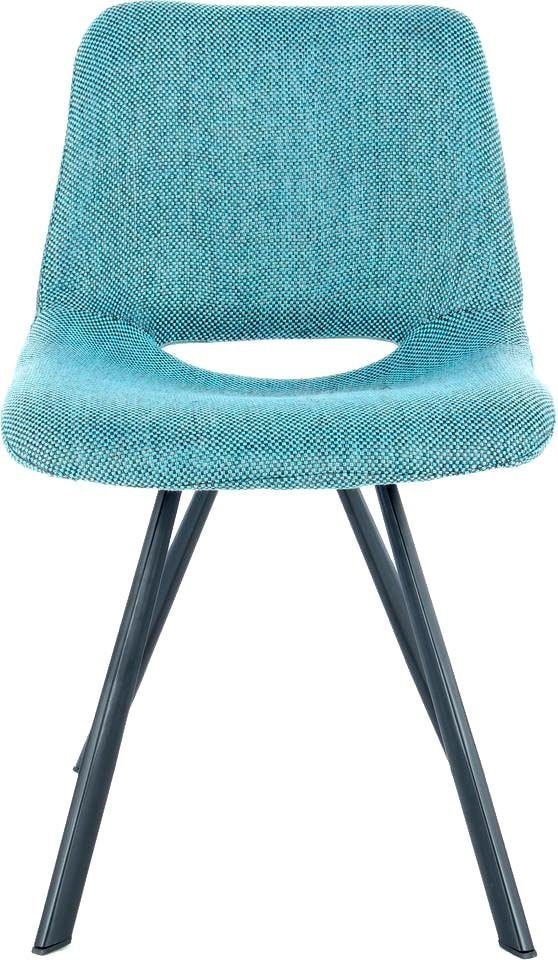 Kayoom Stuhl »Josephine 325 2er-Set, zeitloses Design, mit geometrischer Aussparung«, (Set), 2 St., pflegeleicht, schlicht, weiche Polsterung für angenehmes Sitzgefühl
