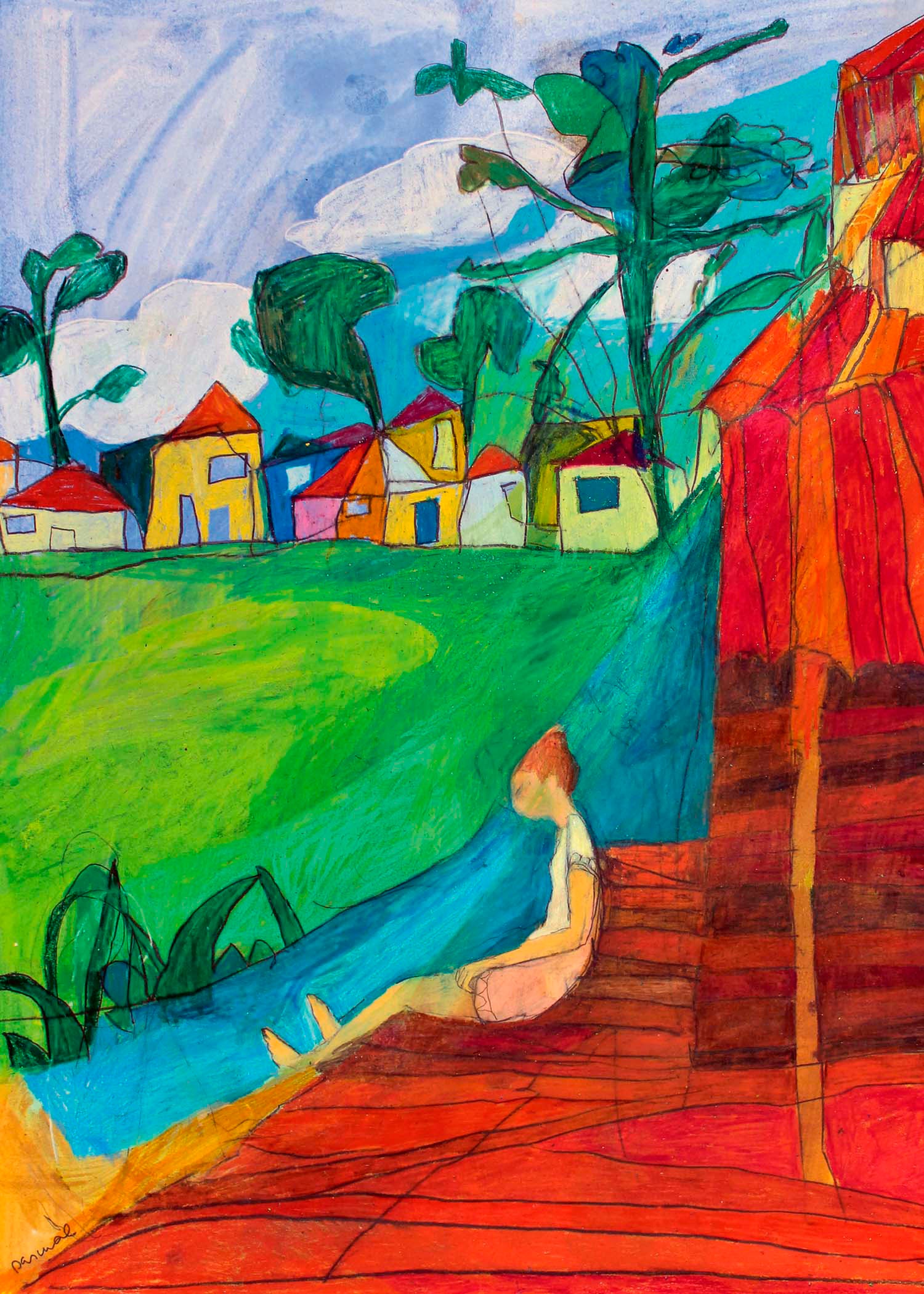 HEYE Puzzle »By The River / Daily Life«, Made in Germany